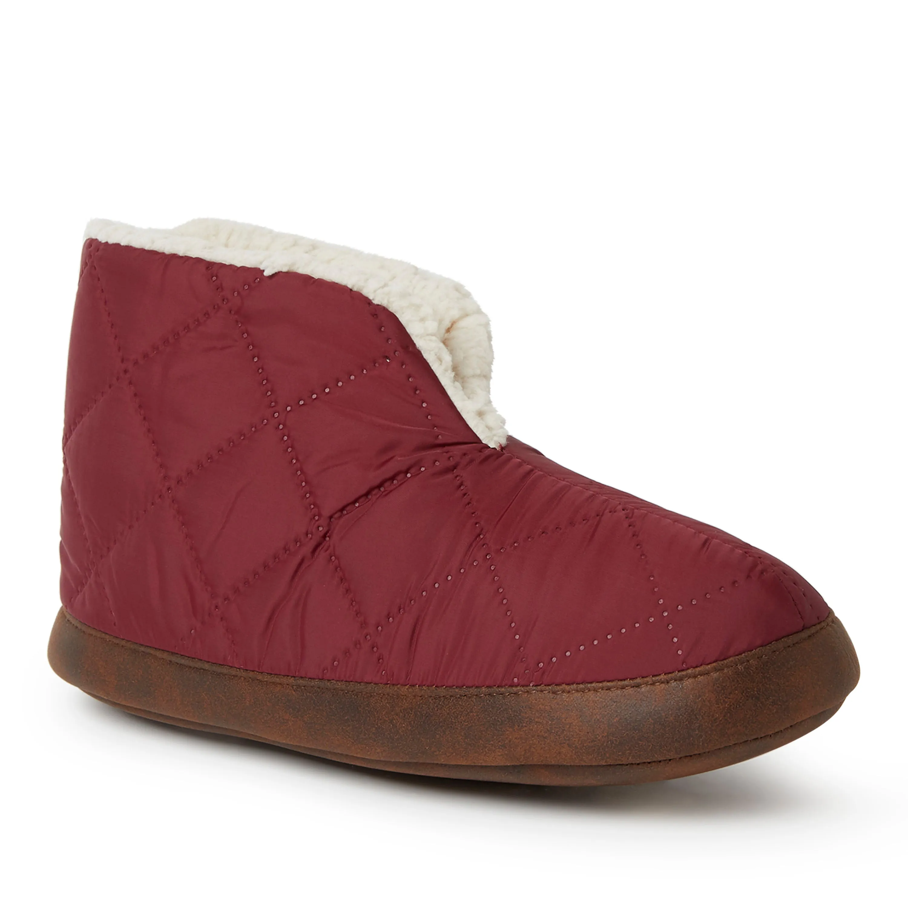 Reformation Dearfoams Womens Haven Warm Up Nylon Bootie
