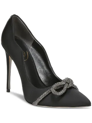 Reformation Deela Womens Scalloped Embellished Pumps