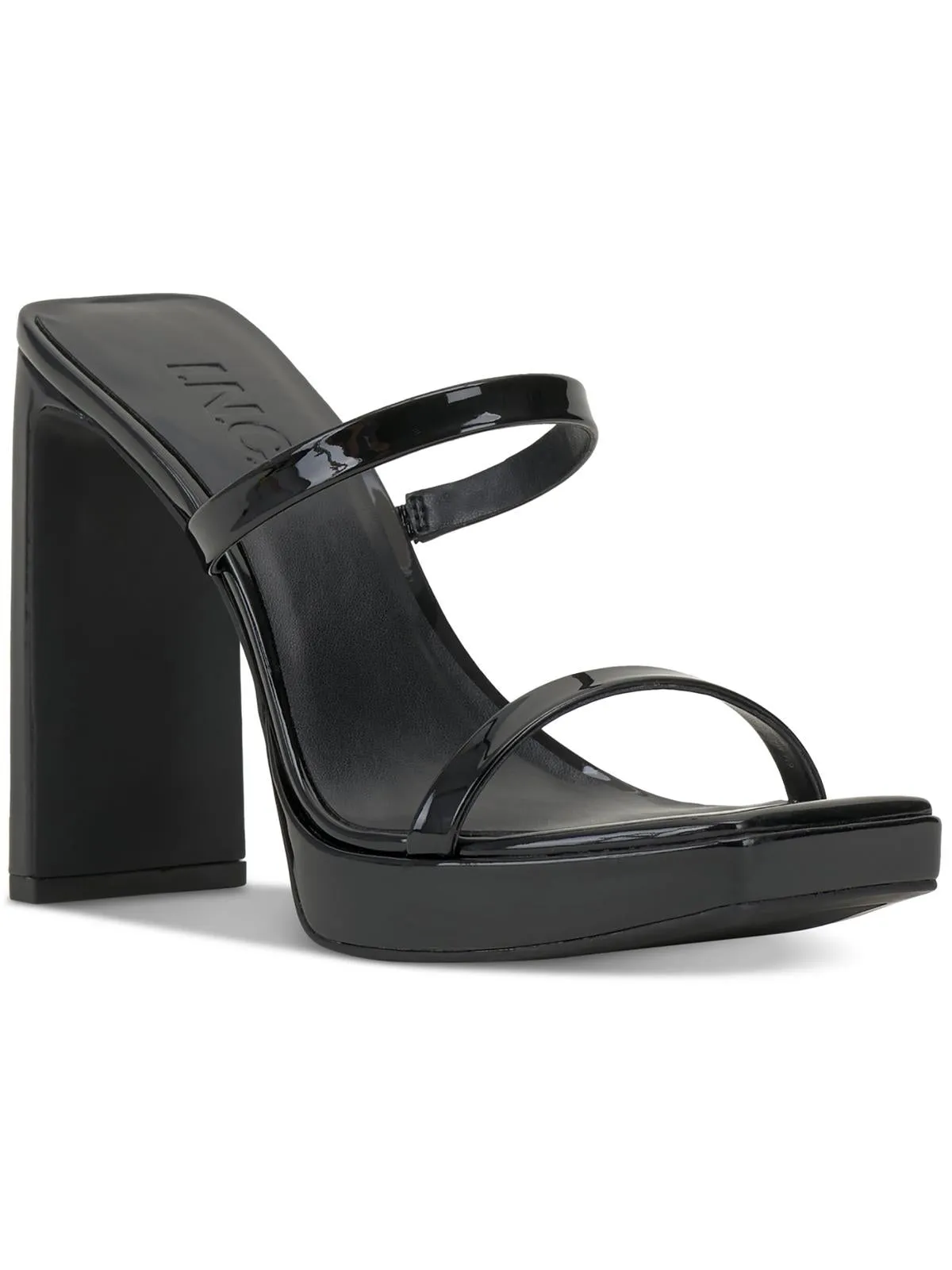 Reformation DENIM Womens Patent Leather Slip On Pumps