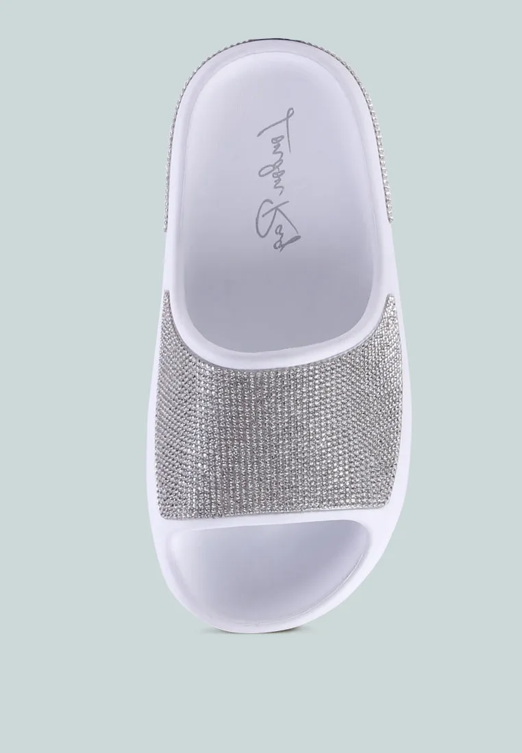Reformation dumba diamante pool sliders