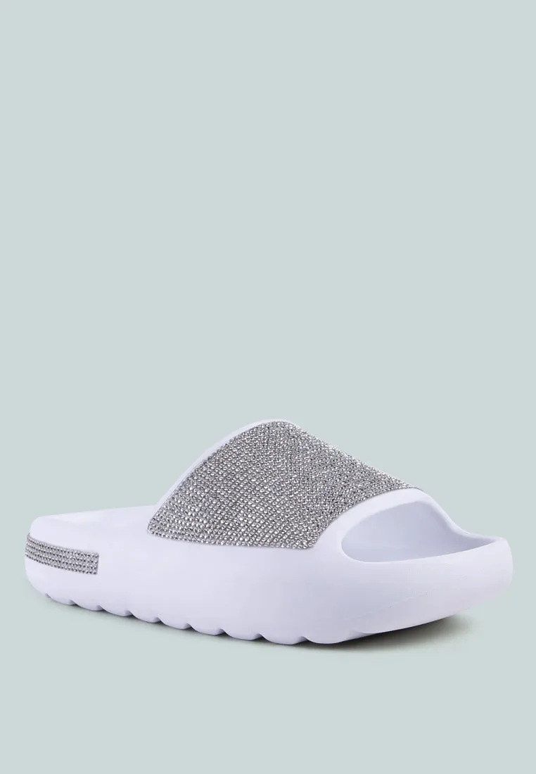 Reformation dumba diamante pool sliders