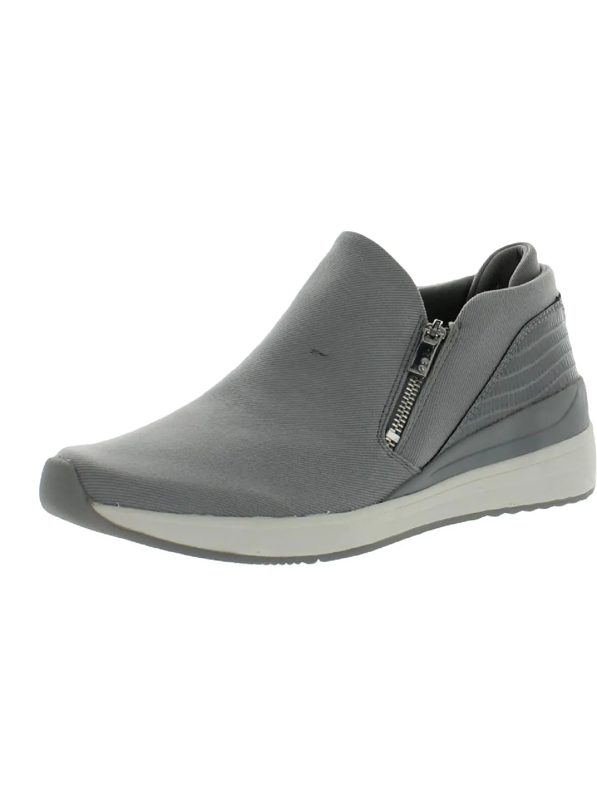 Reformation Guinevere  Womens Faux Leather Embossed Booties
