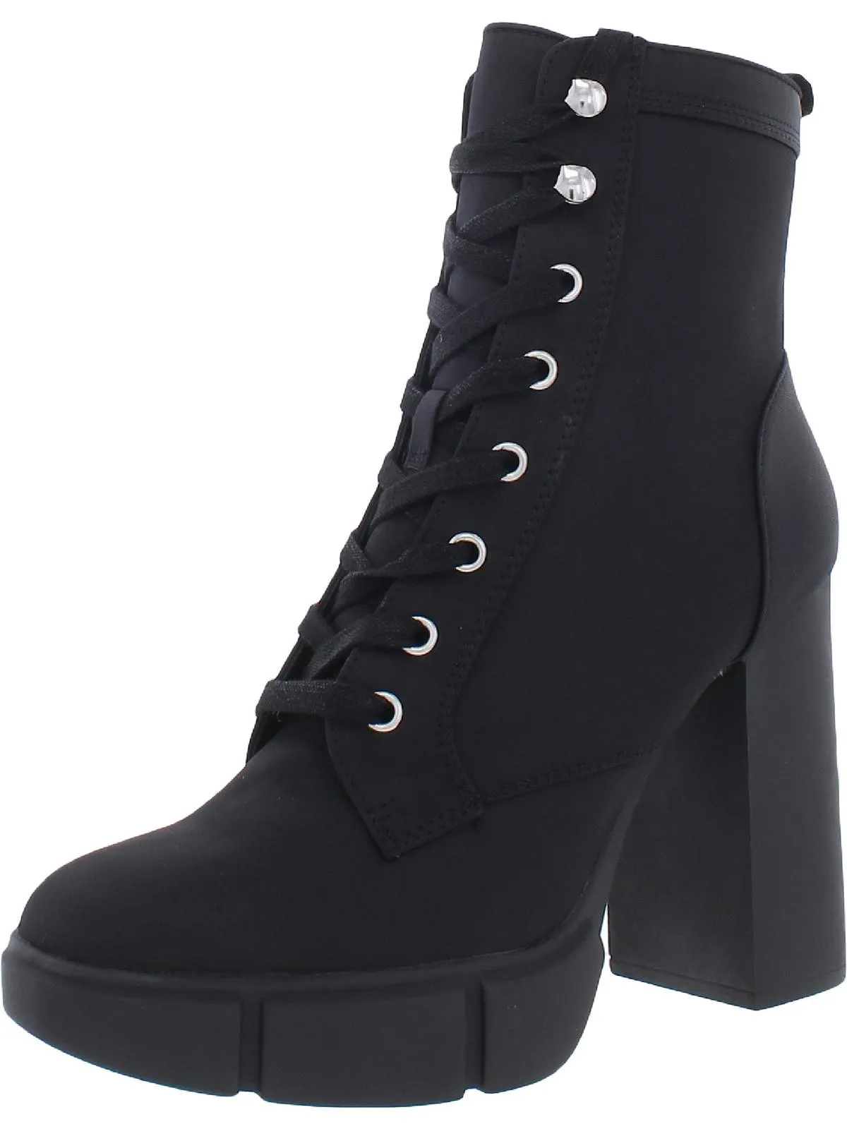 Reformation Hani Womens Ankle Booties Combat & Lace-up Boots