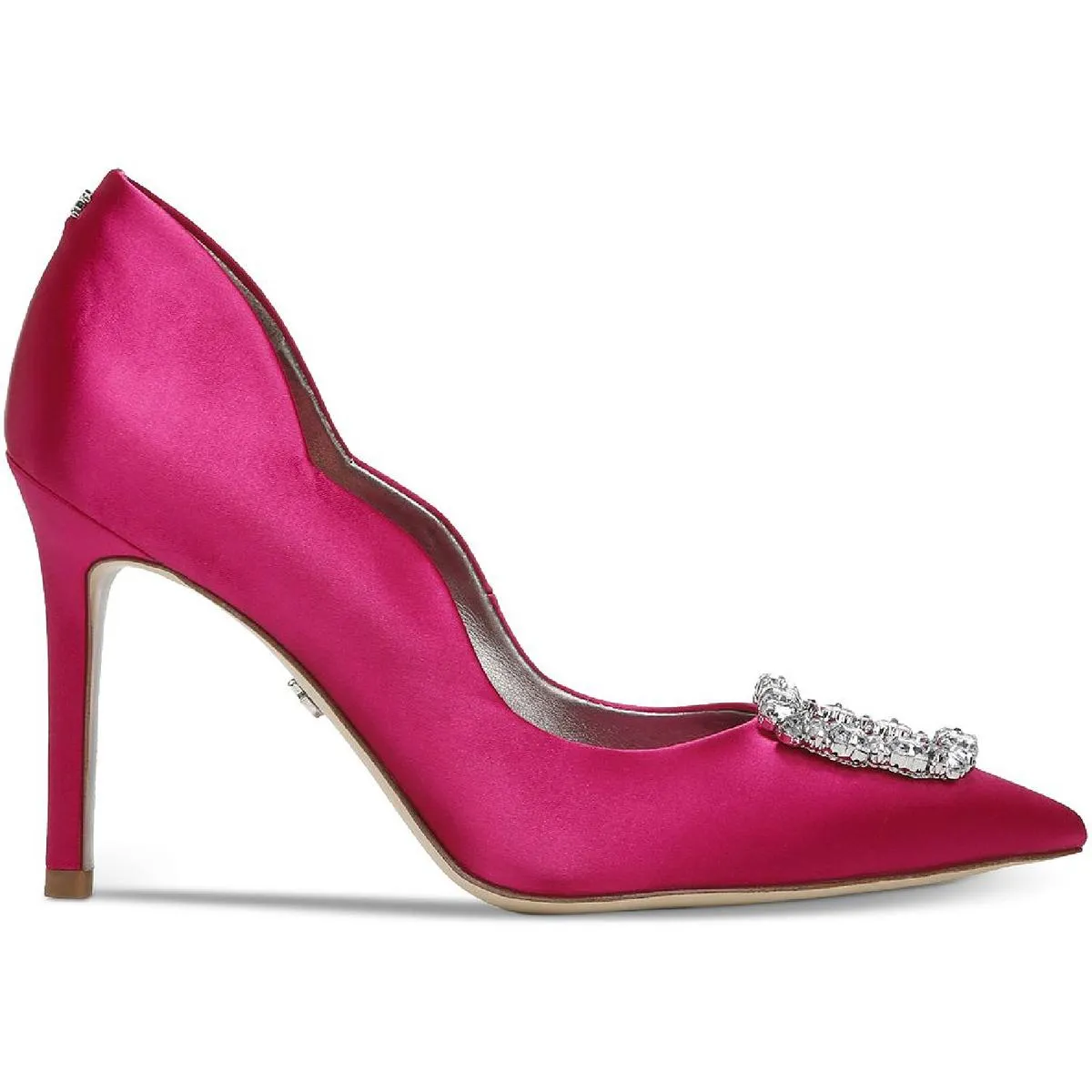 Reformation Harriett Womens Scalloped Embellished Pumps