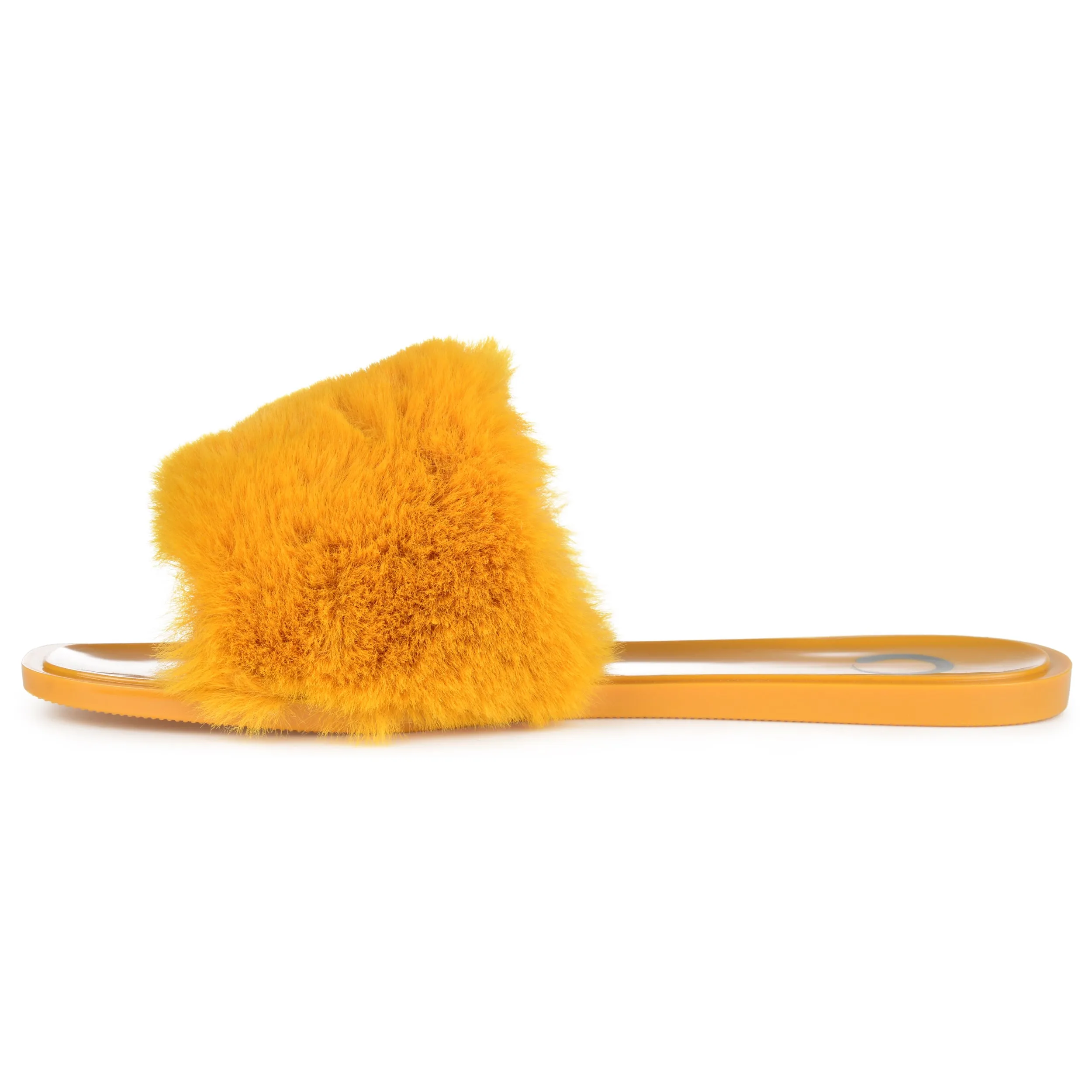 Reformation Journee Collection Women's Faux Fur Dusk Slide