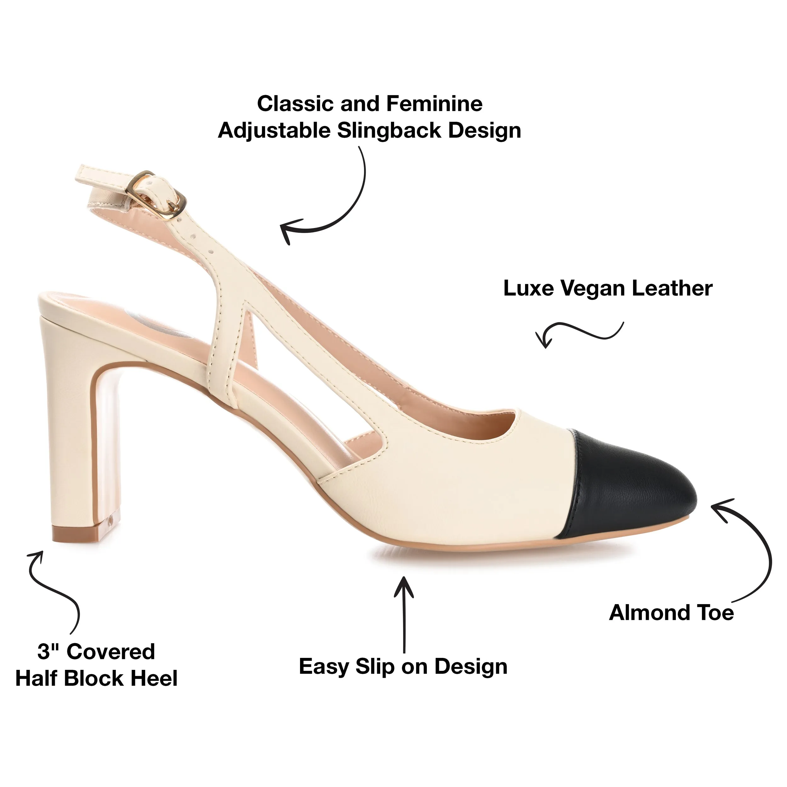 Reformation Journee Collection Women's Reignn Pump