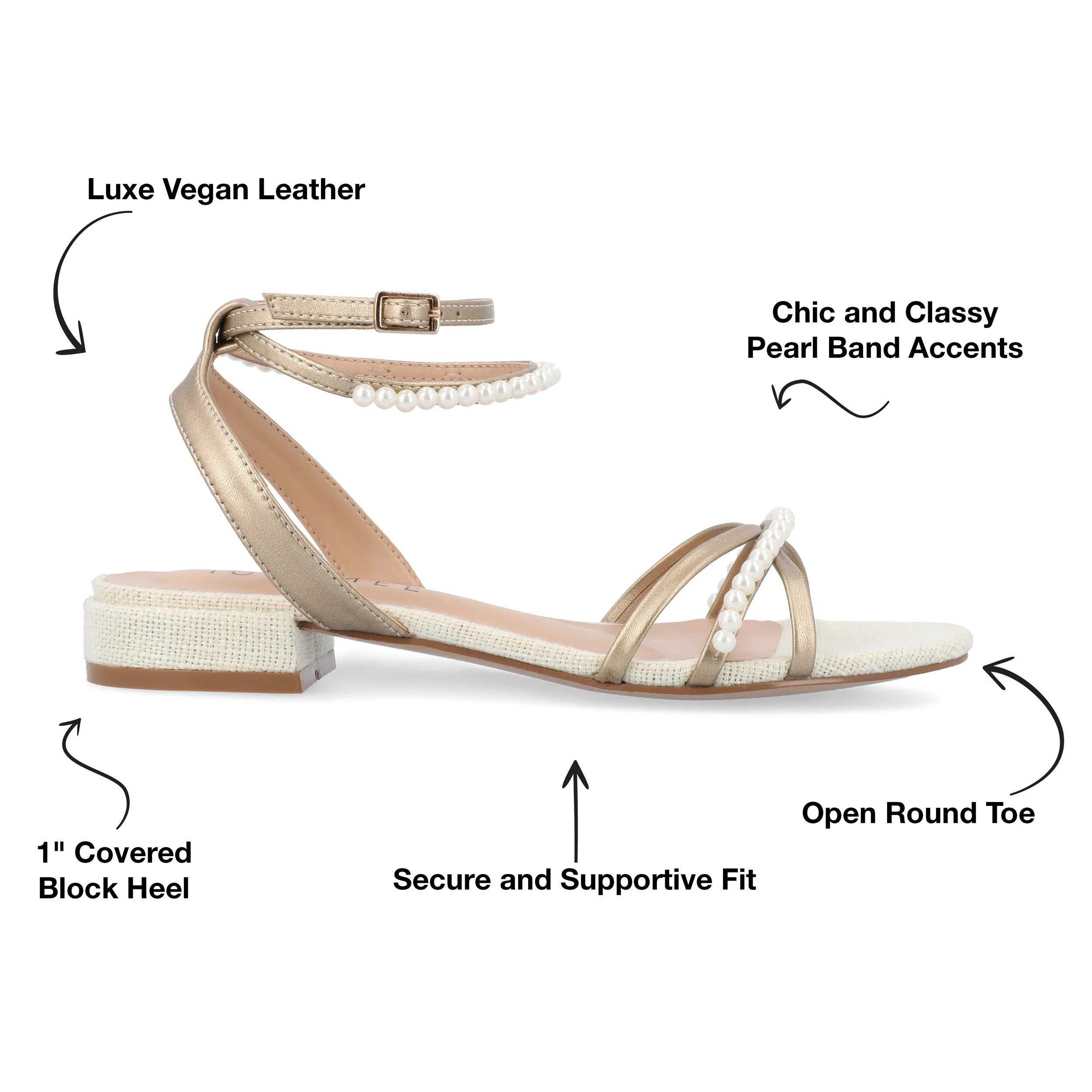 Reformation Journee Collection Women's Tulsi Sandals