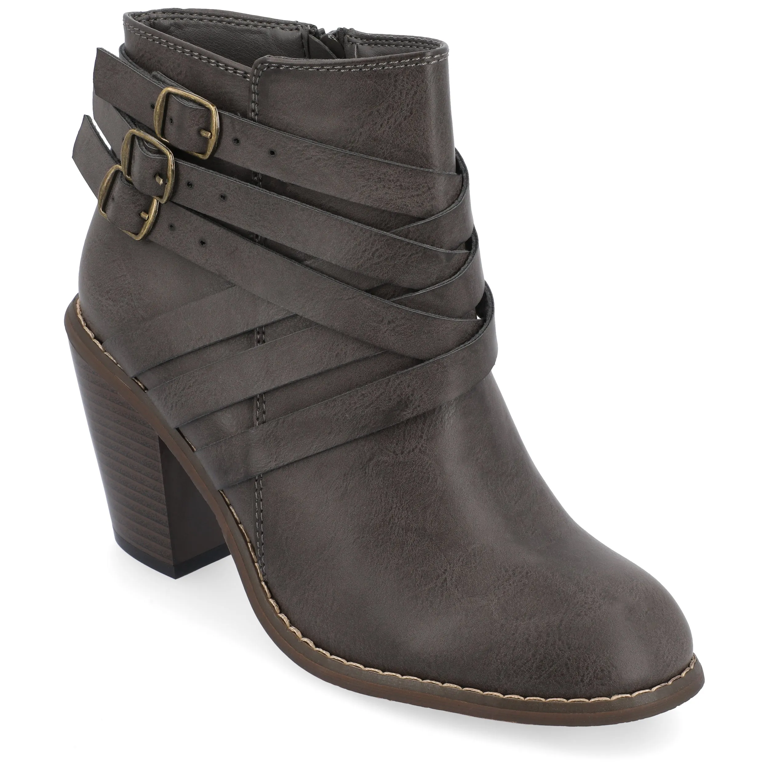 Reformation Journee Collection Women's Wide Width Strap Bootie