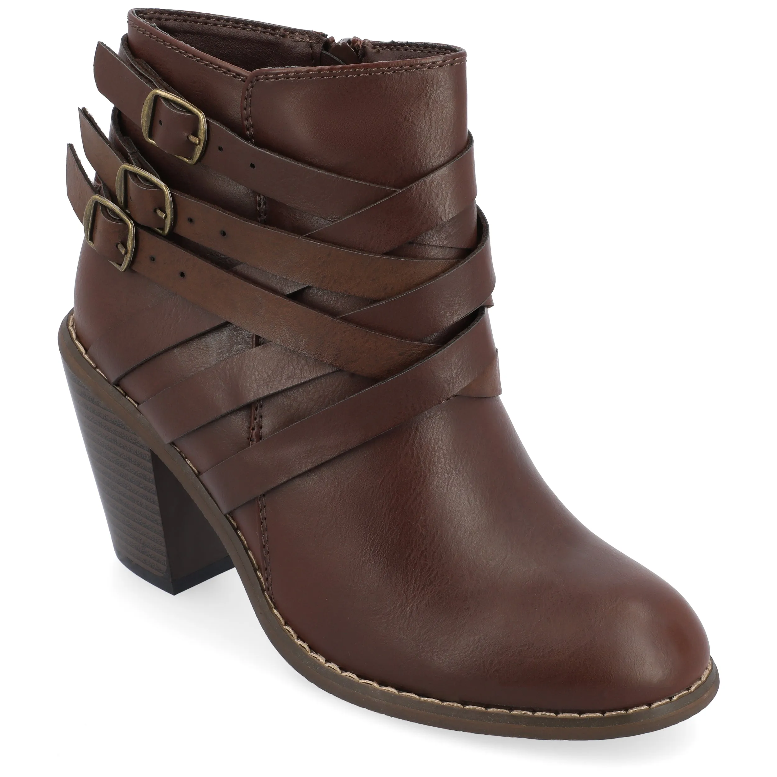 Reformation Journee Collection Women's Wide Width Strap Bootie