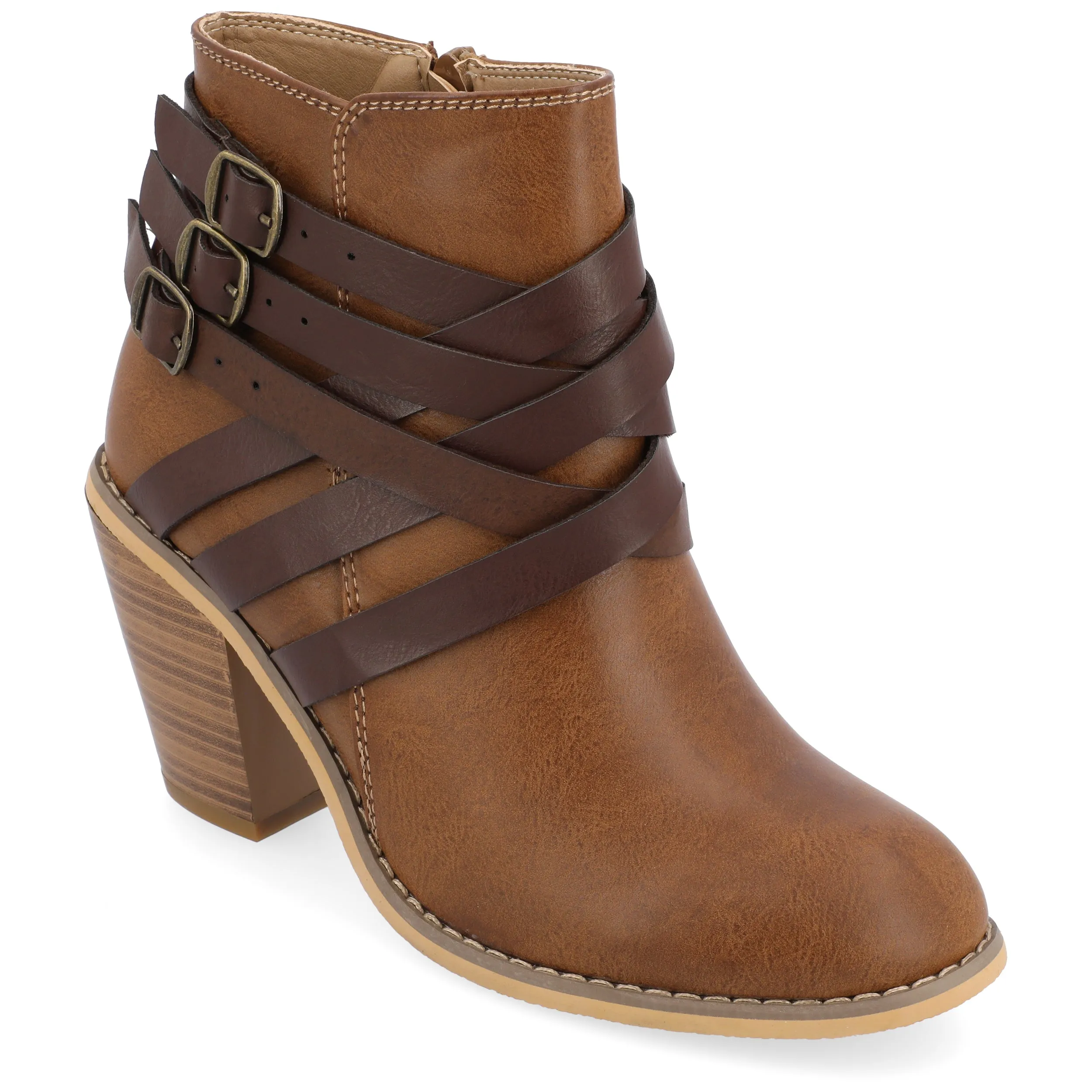 Reformation Journee Collection Women's Wide Width Strap Bootie