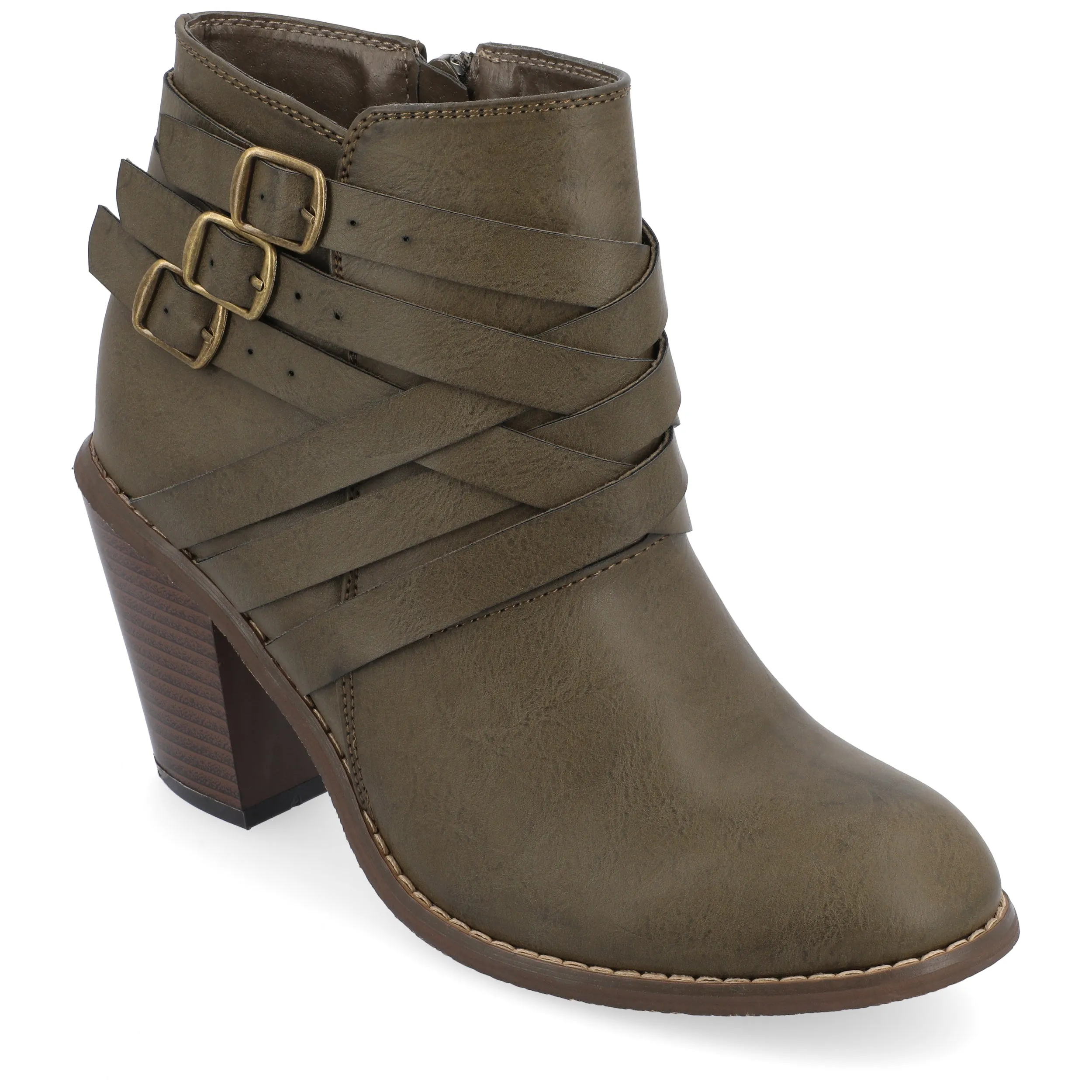 Reformation Journee Collection Women's Wide Width Strap Bootie