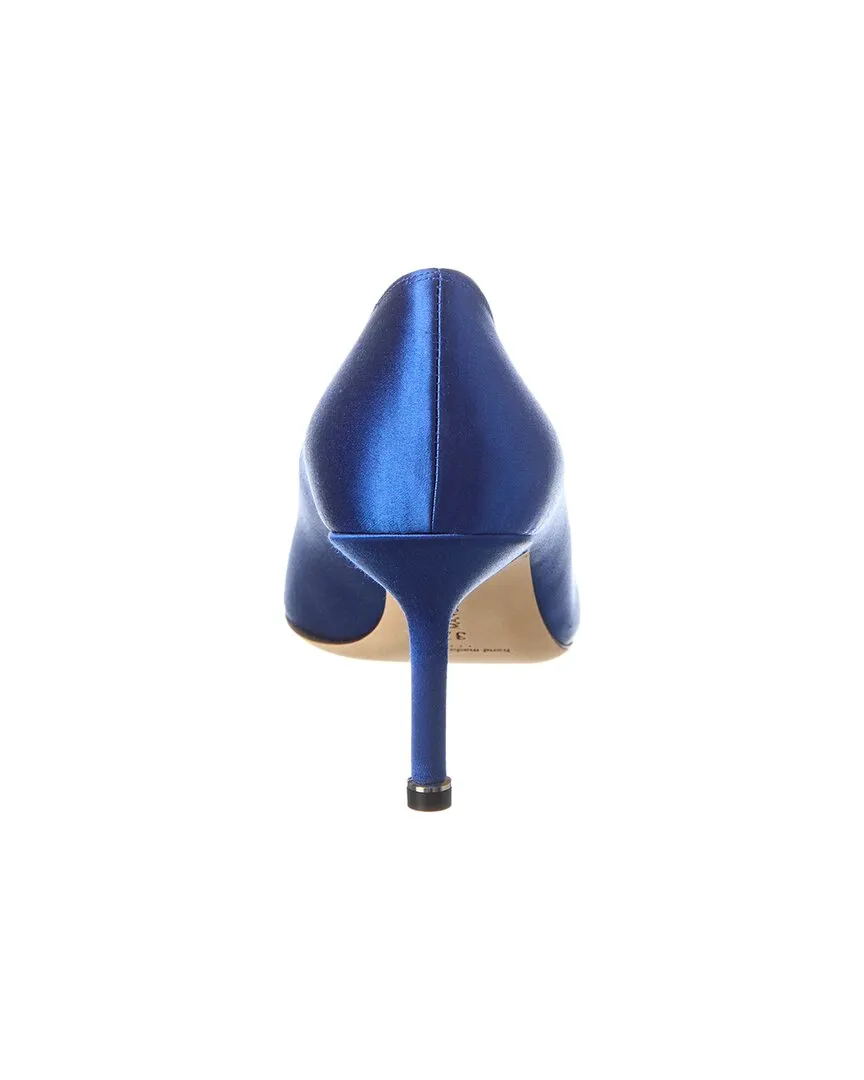 Reformation Manolo Blahnik Hangisi 70 Satin Pump