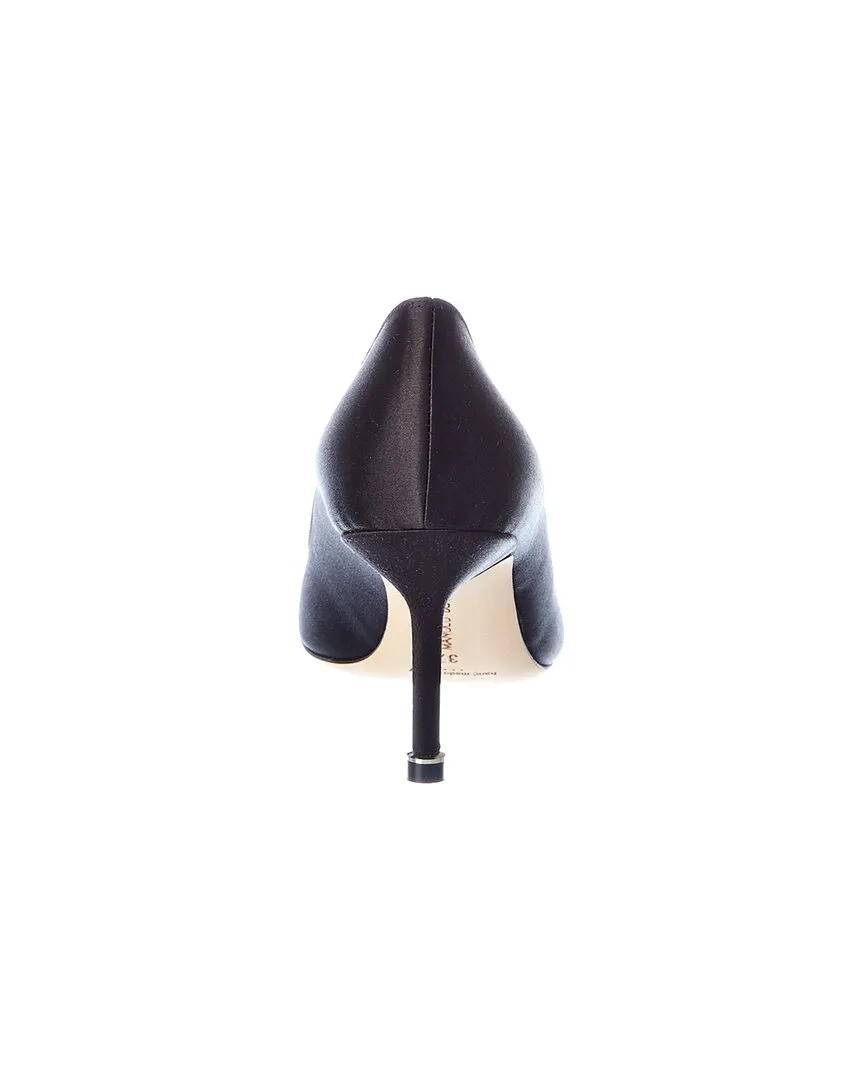 Reformation Manolo Blahnik Hangisi 70 Satin Pump