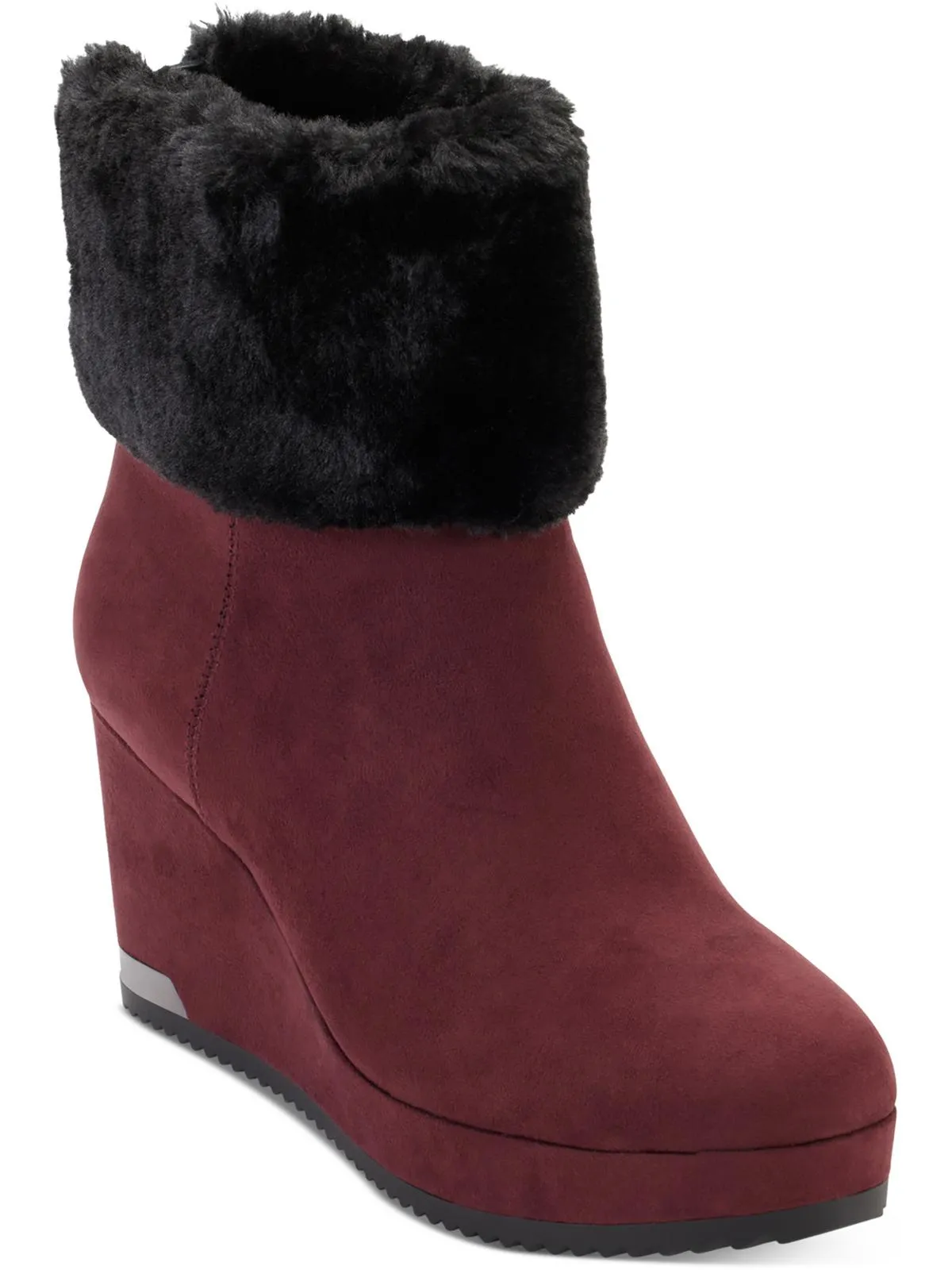 Reformation Nadra  Womens Faux Suede Dressy Booties