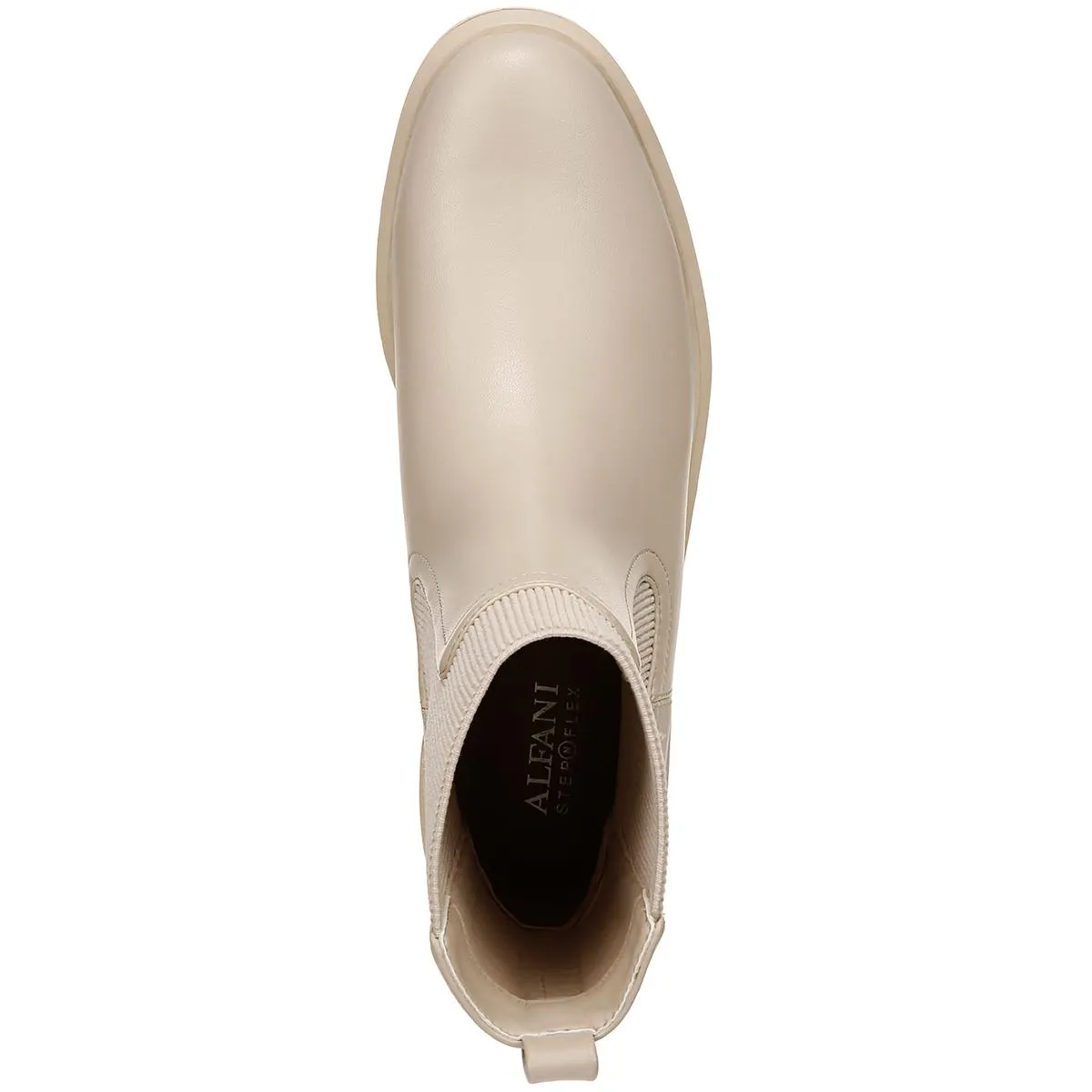 Reformation Tackomal Womens Faux Leather Pull On Booties