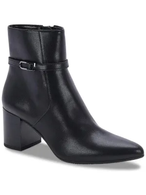 Reformation Tatum Womens Leather Pointed Toe Booties