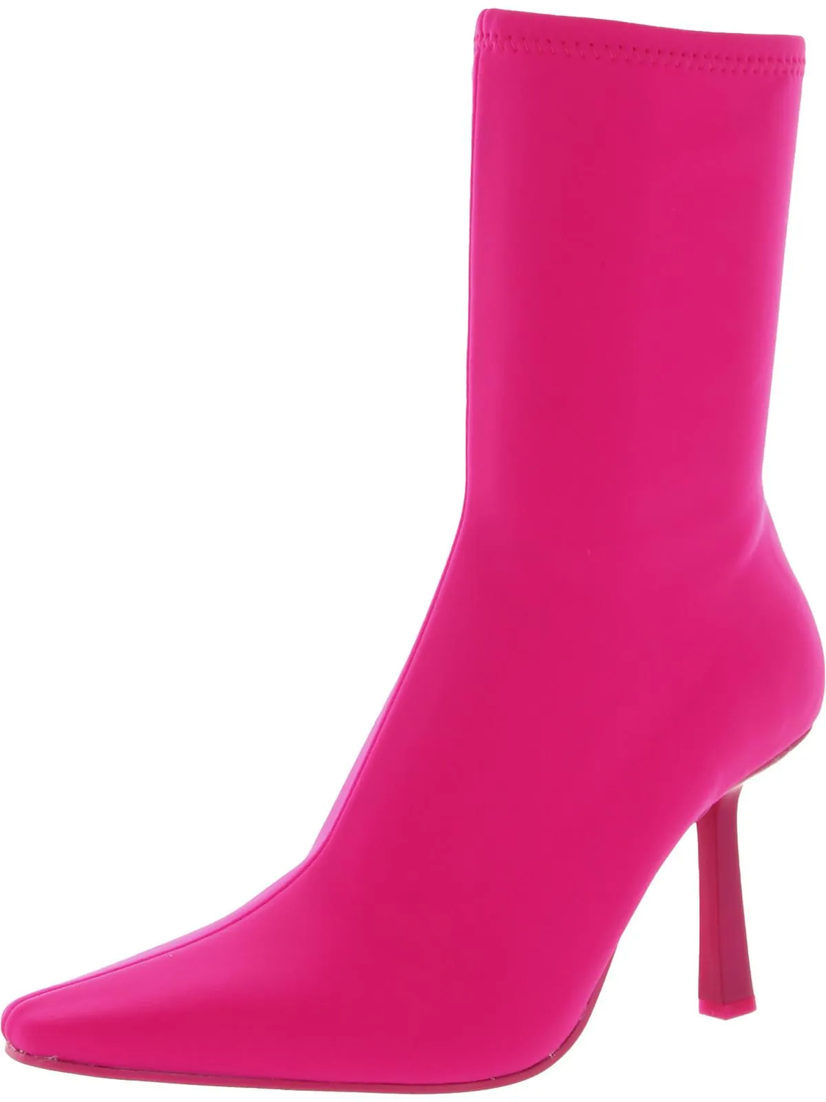 Reformation Vakay Womens Stretch Zipper Mid-Calf Boots