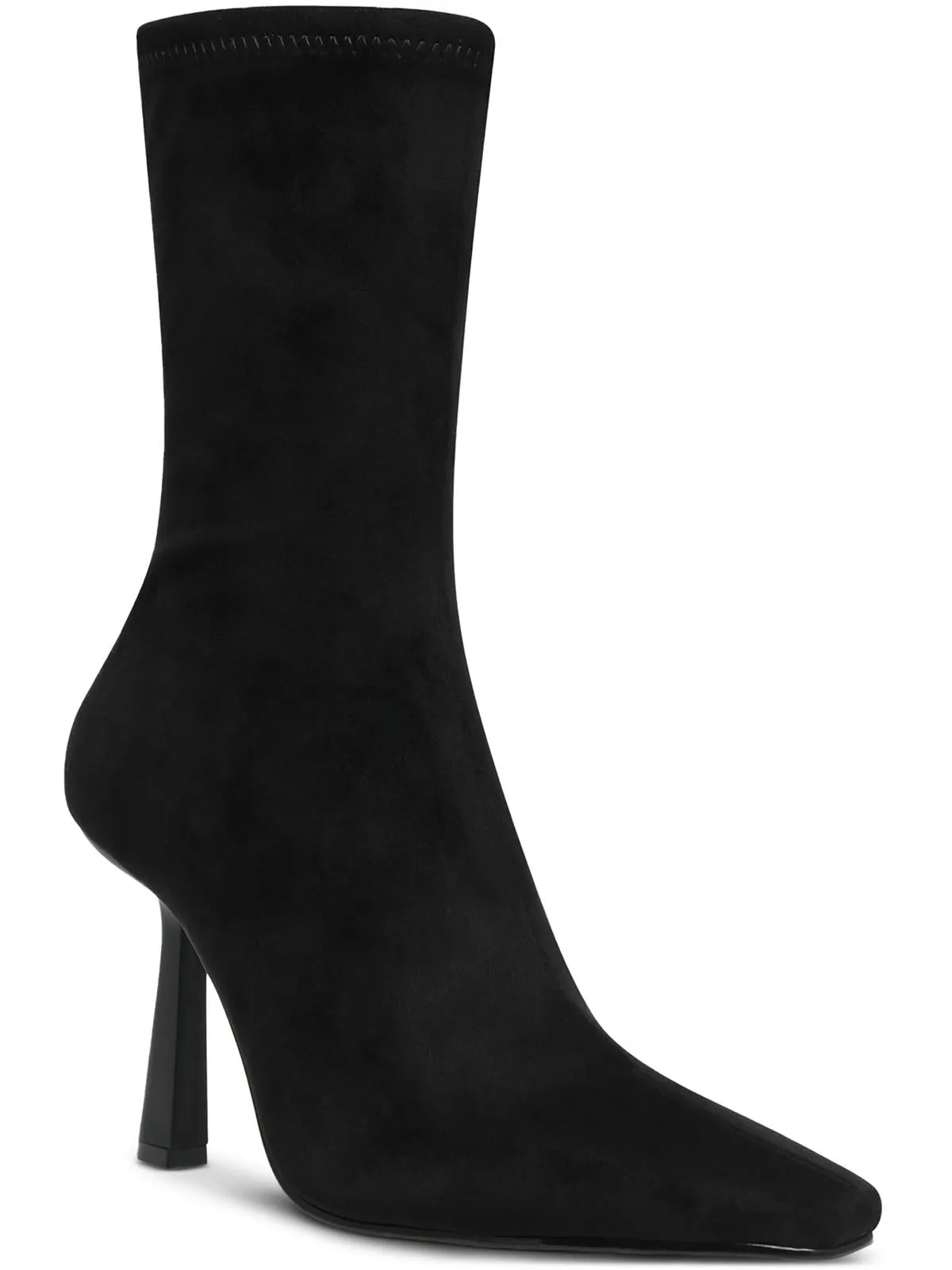 Reformation Vakay Womens Stretch Zipper Mid-Calf Boots