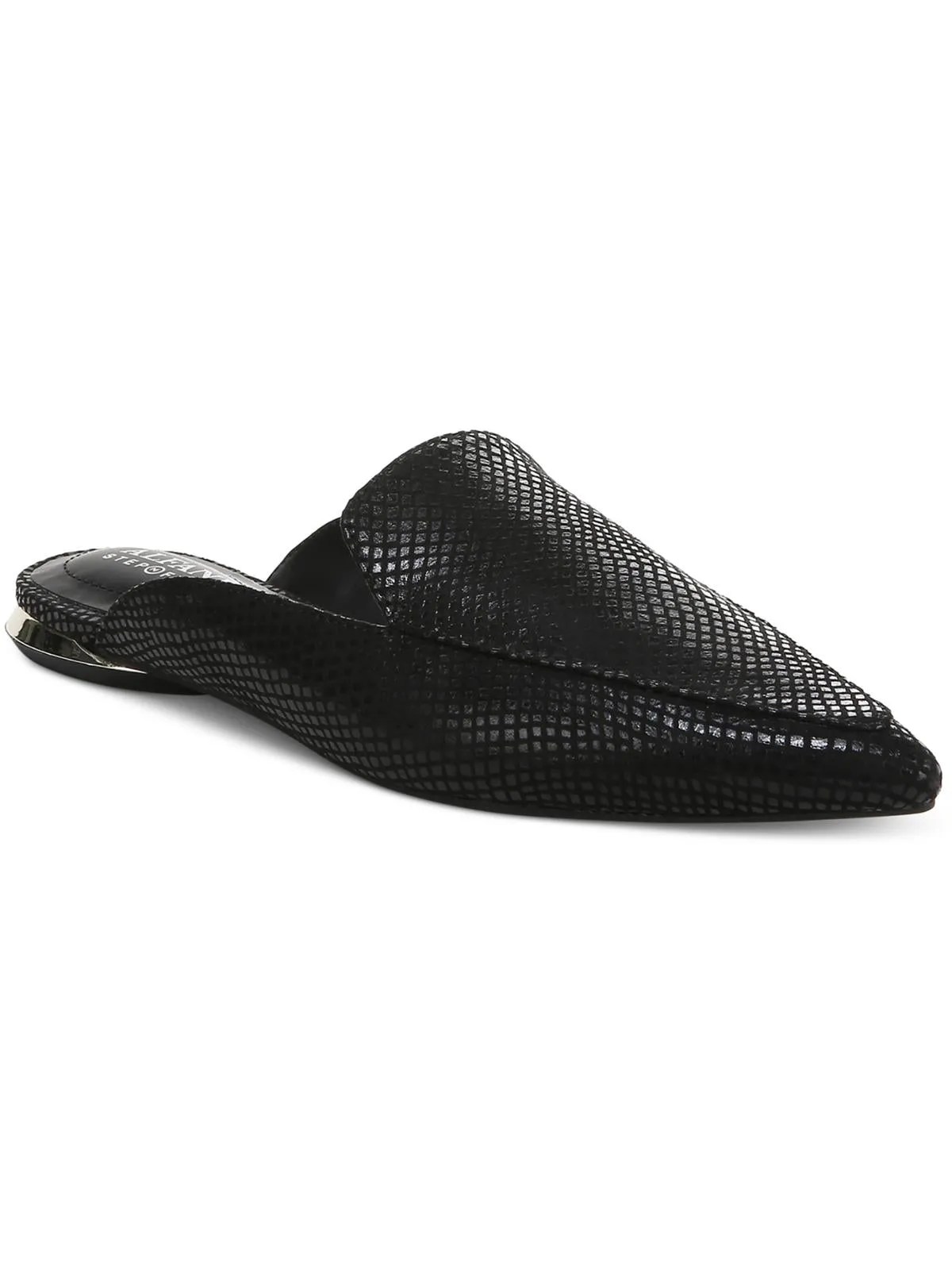 Reformation Womens Slip-on Houndstooth Mules