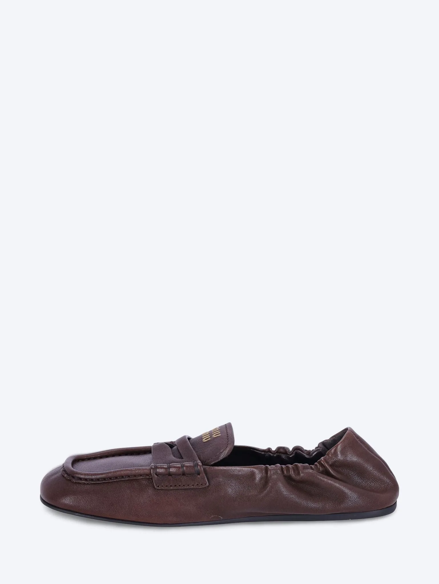 Ruches Nappa leather loafers