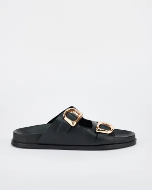 San Jose Footbed Black/Gold SOL SANA