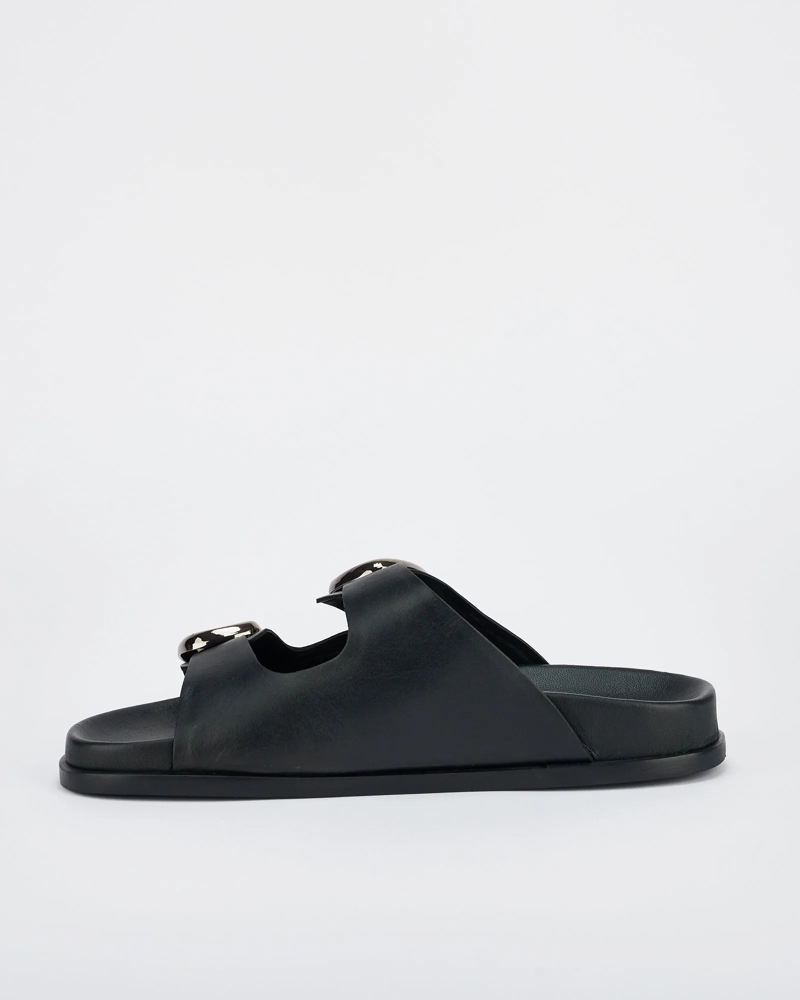 San Jose Footbed Black/Silver SOL SANA