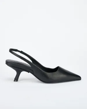 Sandra Heel Black SOL SANA