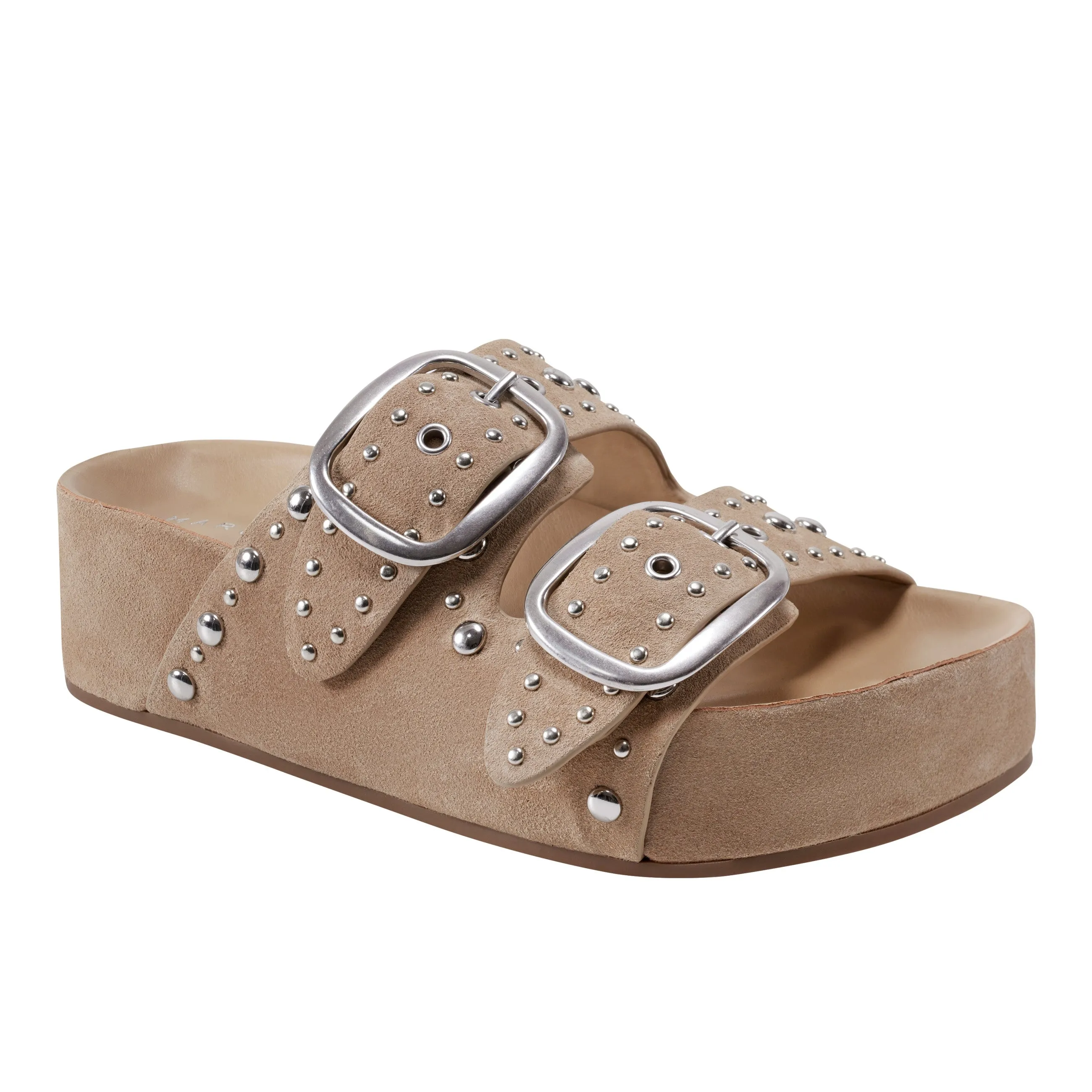 Sayge Footbed Studded Sandal