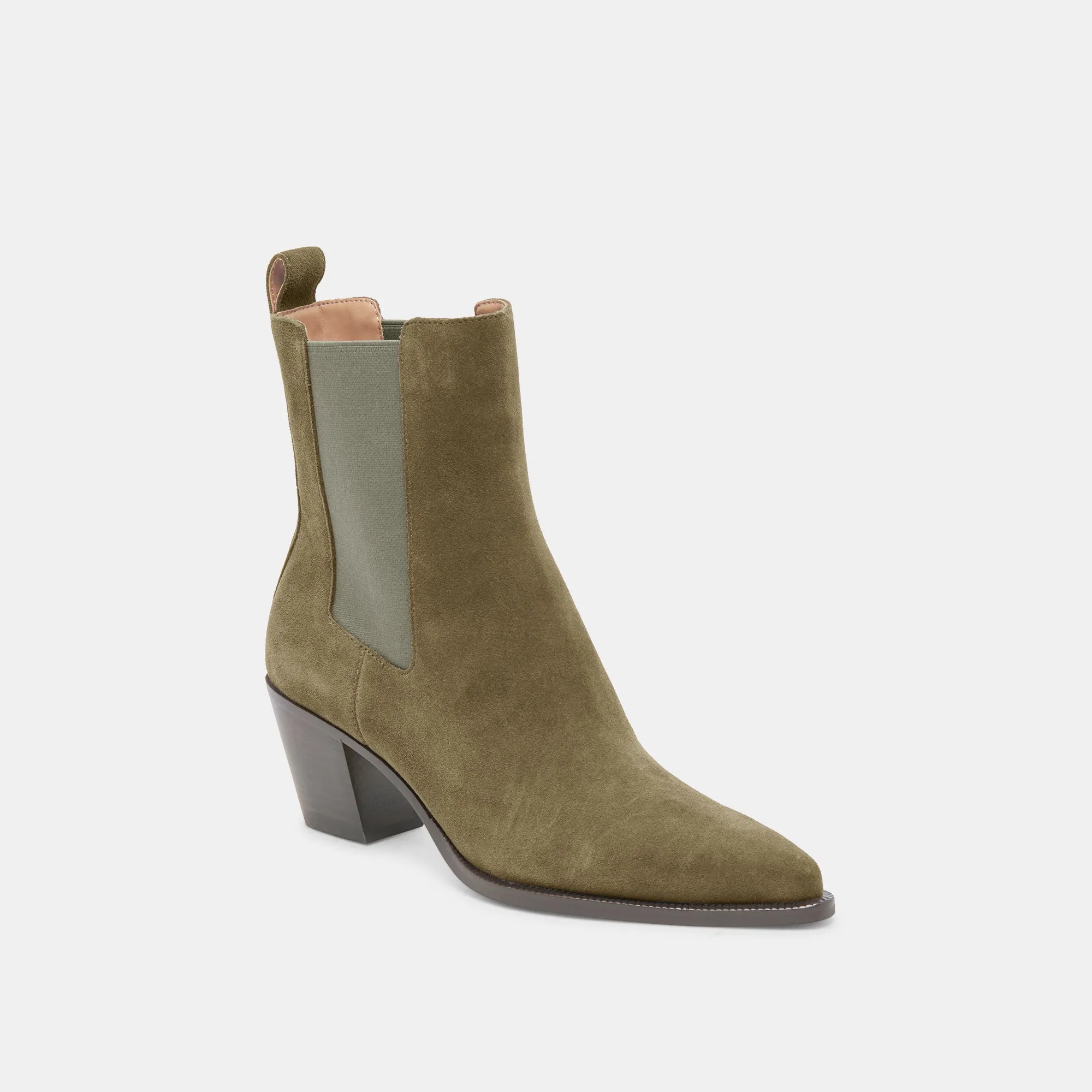 SHADIE H2O BOOTIES ARMY SUEDE Dolce Vita
