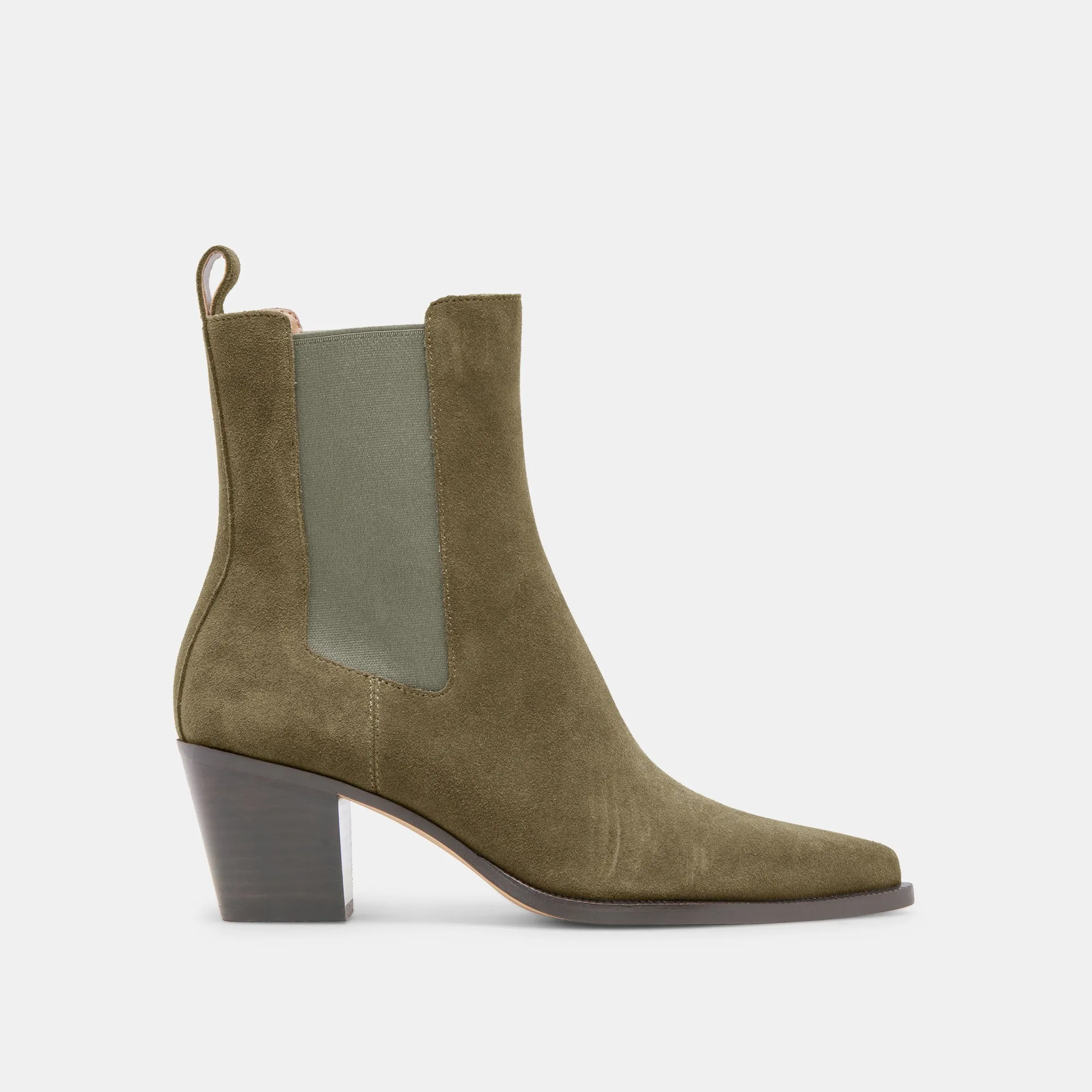 SHADIE H2O BOOTIES ARMY SUEDE Dolce Vita