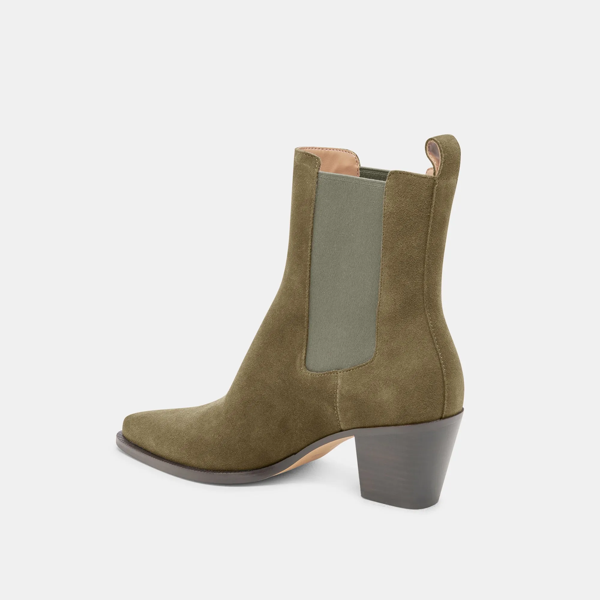 SHADIE H2O BOOTIES ARMY SUEDE Dolce Vita