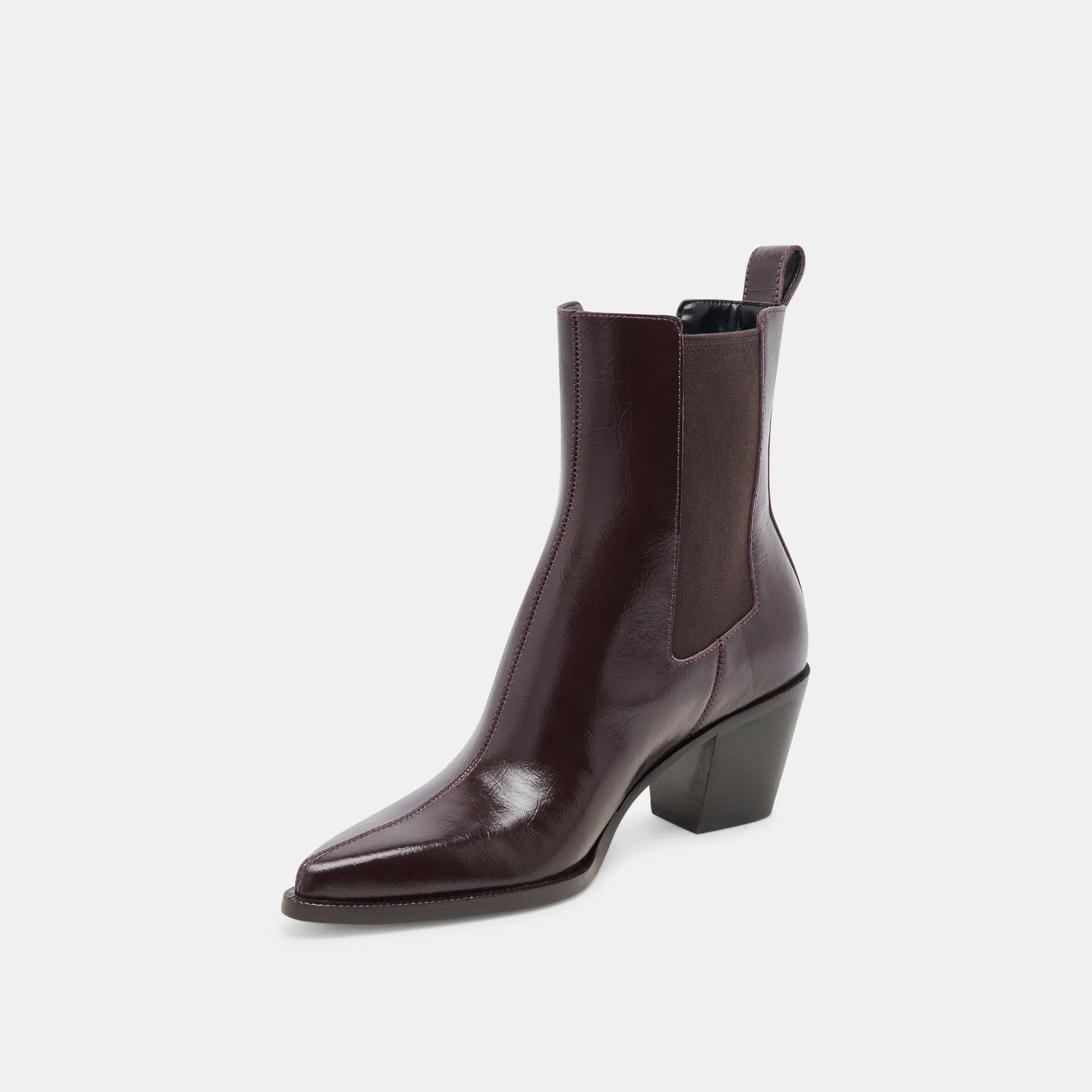 SHADIE H2O BOOTIES MULBERRY CRINKLE PATENT Dolce Vita