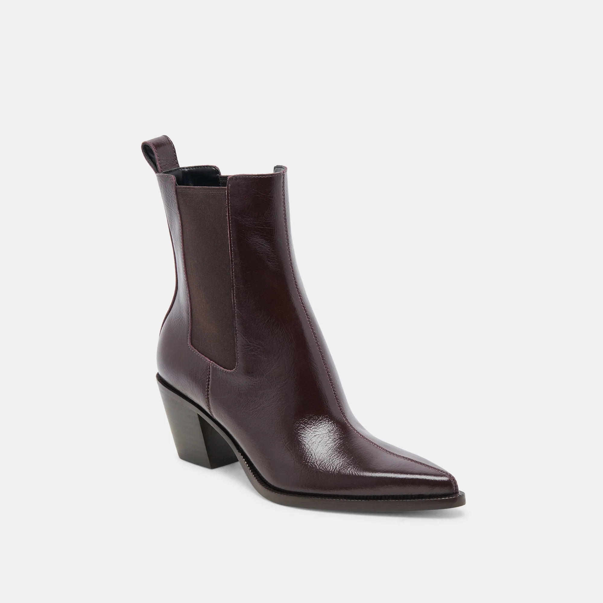 SHADIE H2O BOOTIES MULBERRY CRINKLE PATENT Dolce Vita