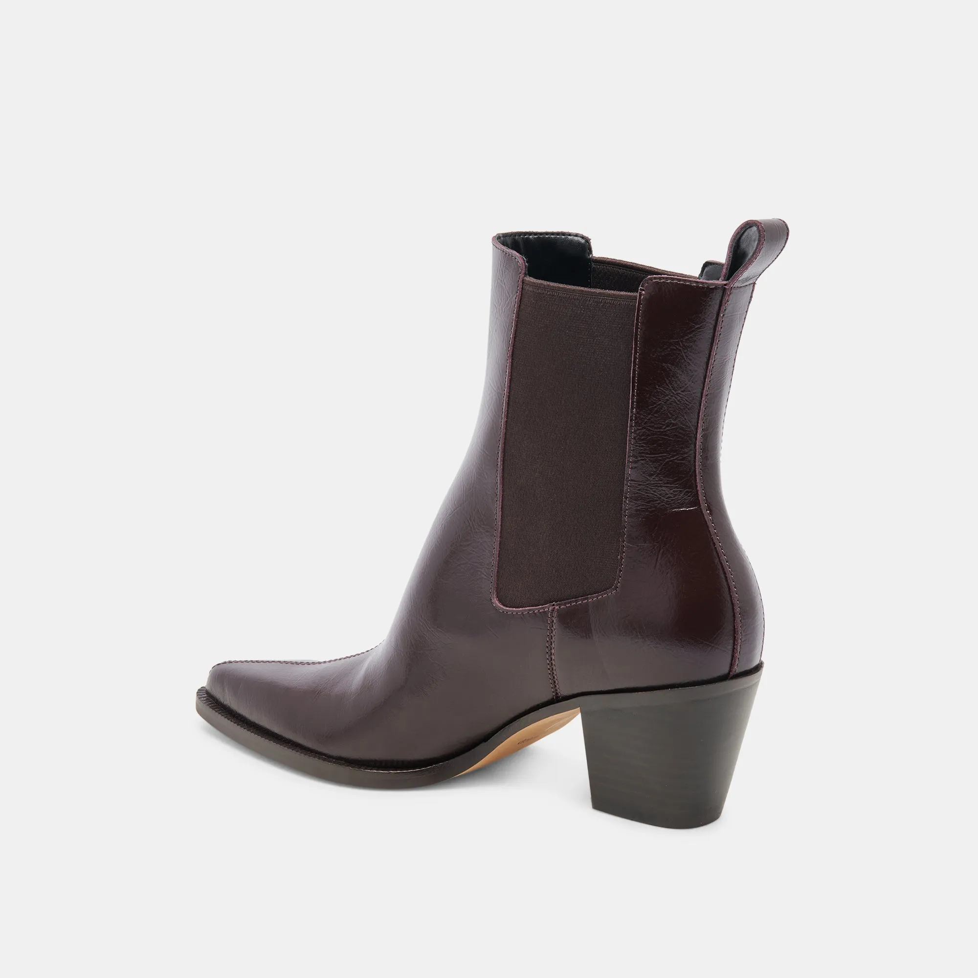 SHADIE H2O BOOTIES MULBERRY CRINKLE PATENT Dolce Vita