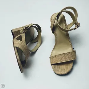 Shoes Heels Block By J. Crew In Brown, Size: 8.5