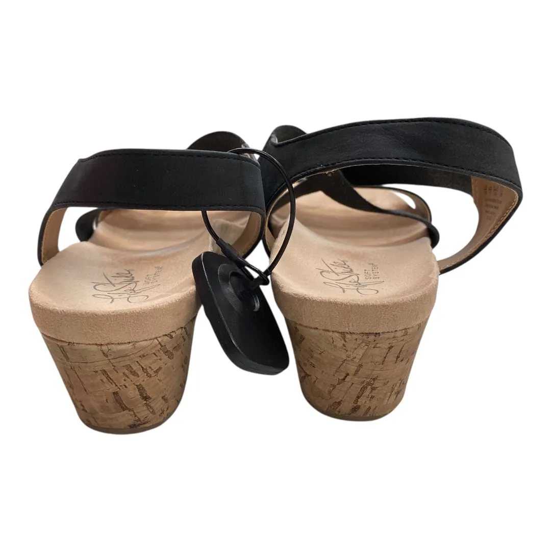 Shoes Heels Block By Life Stride In Black, Size:9