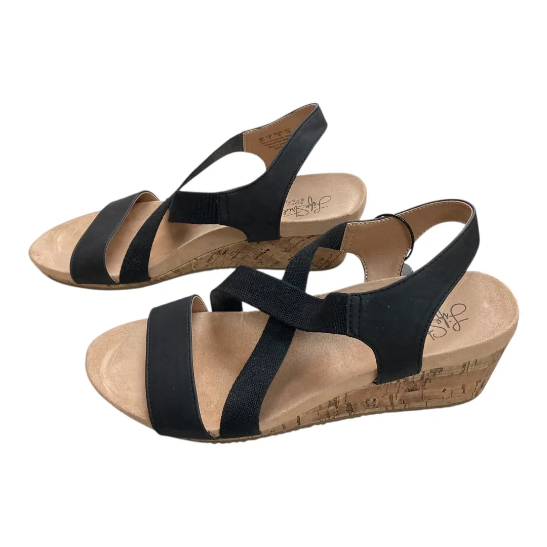 Shoes Heels Block By Life Stride In Black, Size:9