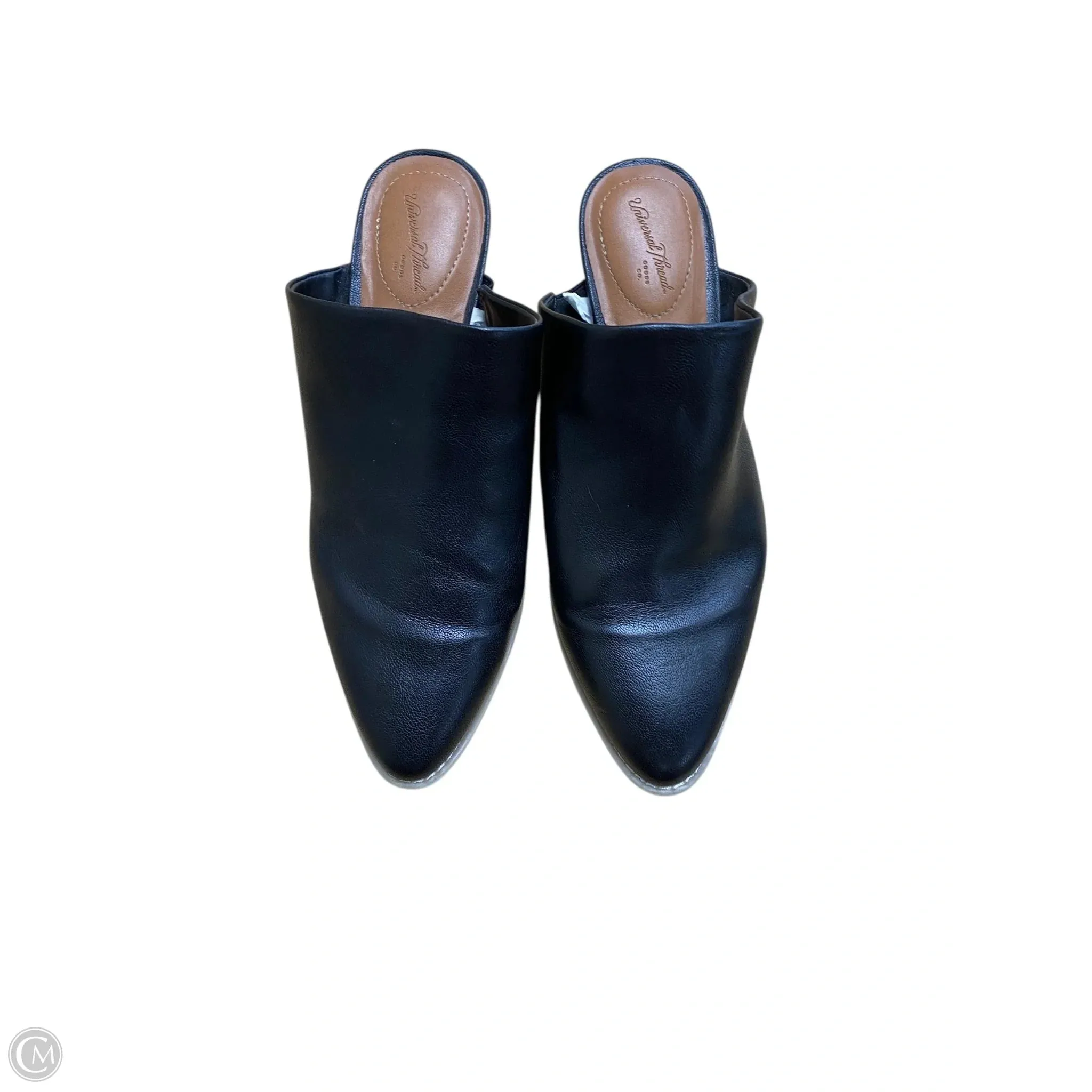 Shoes Heels Block By Universal Thread In Black, Size: 6.5