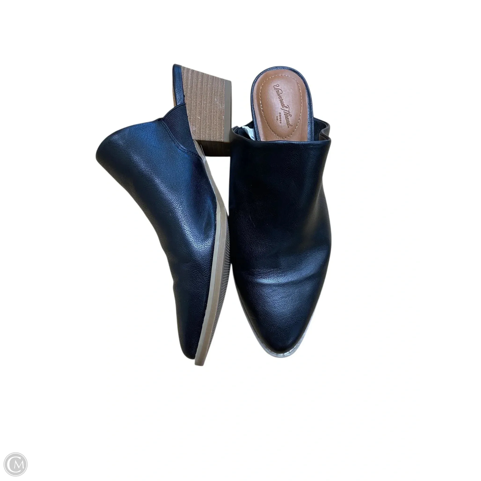 Shoes Heels Block By Universal Thread In Black, Size: 6.5