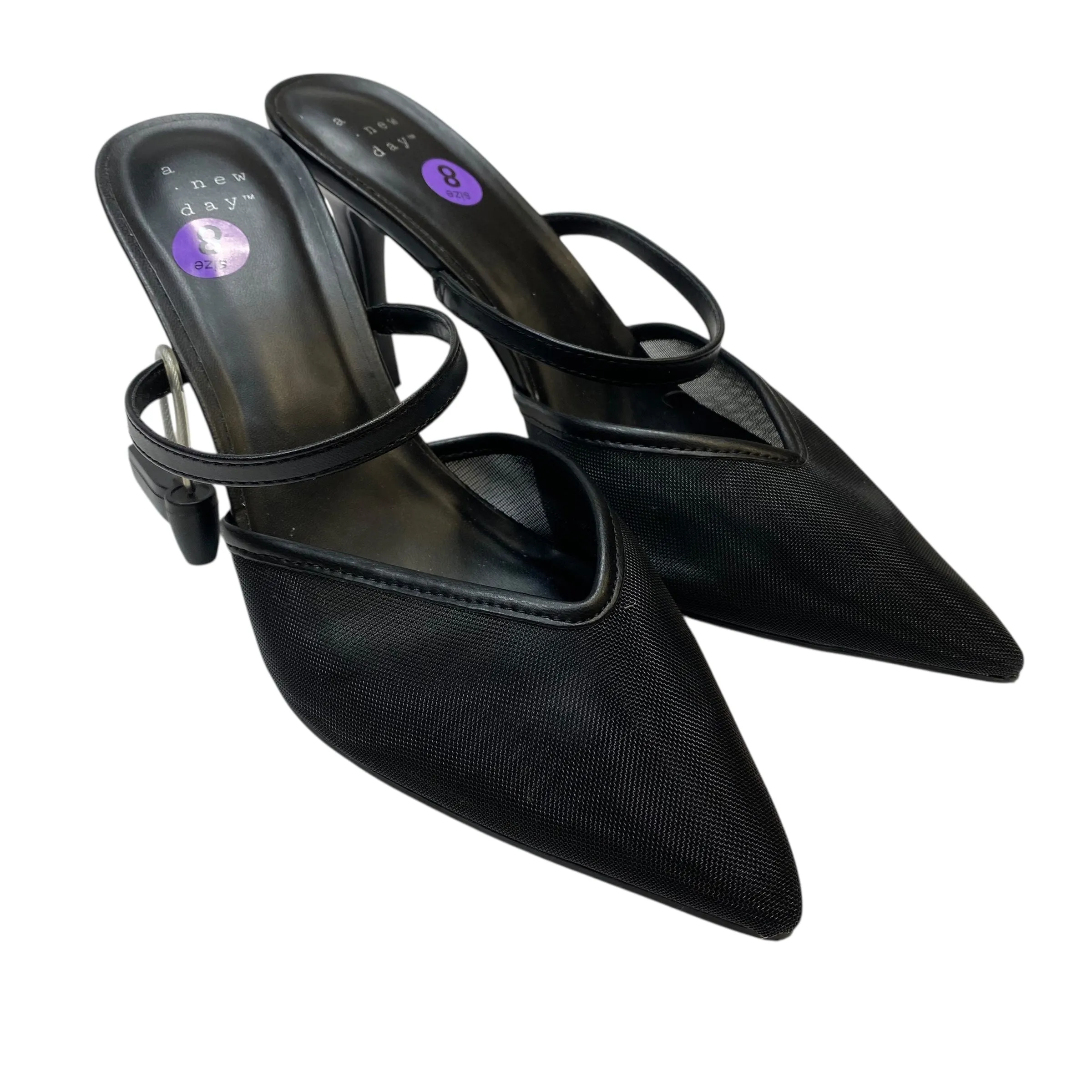 Shoes Heels Stiletto By A New Day In Black, Size:8