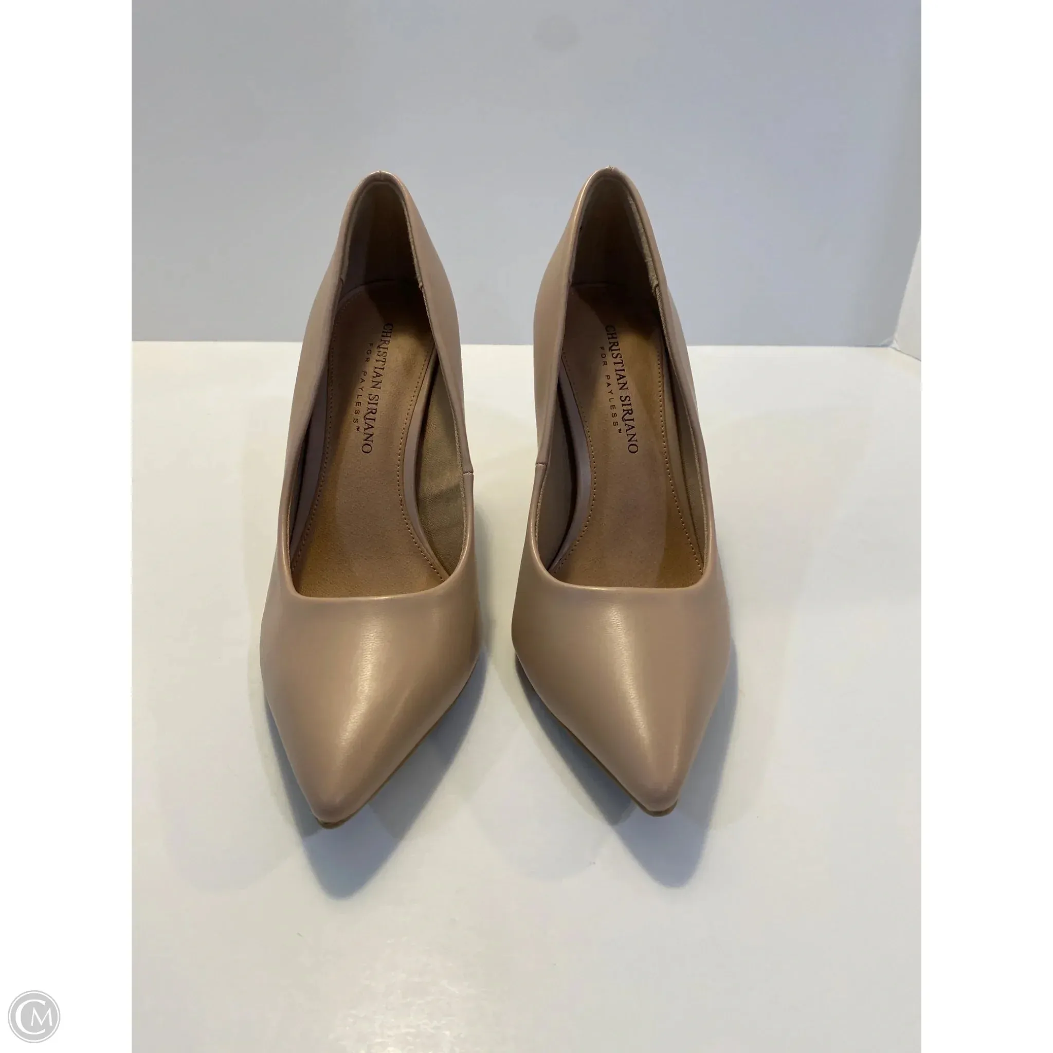 Shoes Heels Stiletto By Christian Siriano For Payless In Beige, Size: 8