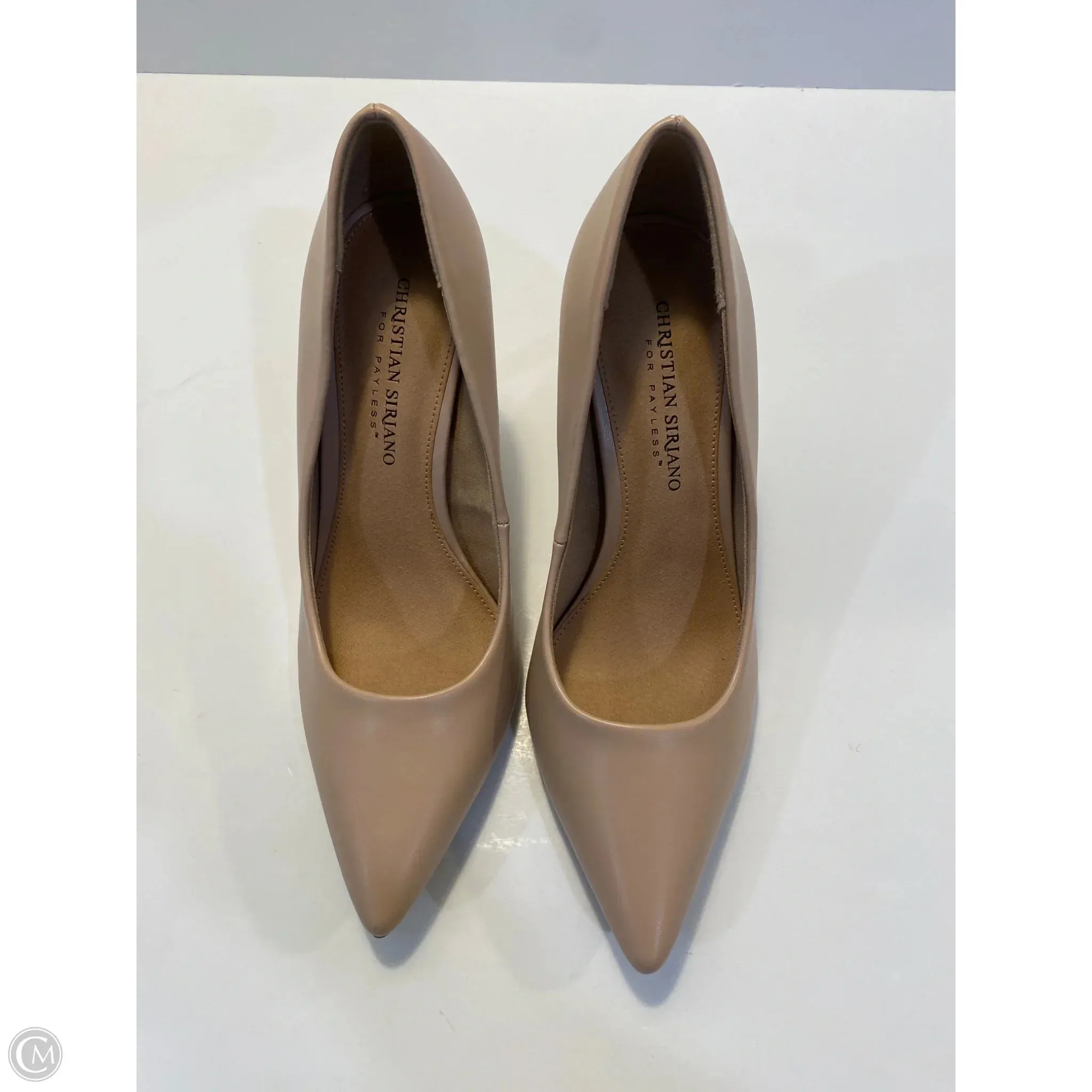 Shoes Heels Stiletto By Christian Siriano For Payless In Beige, Size: 8