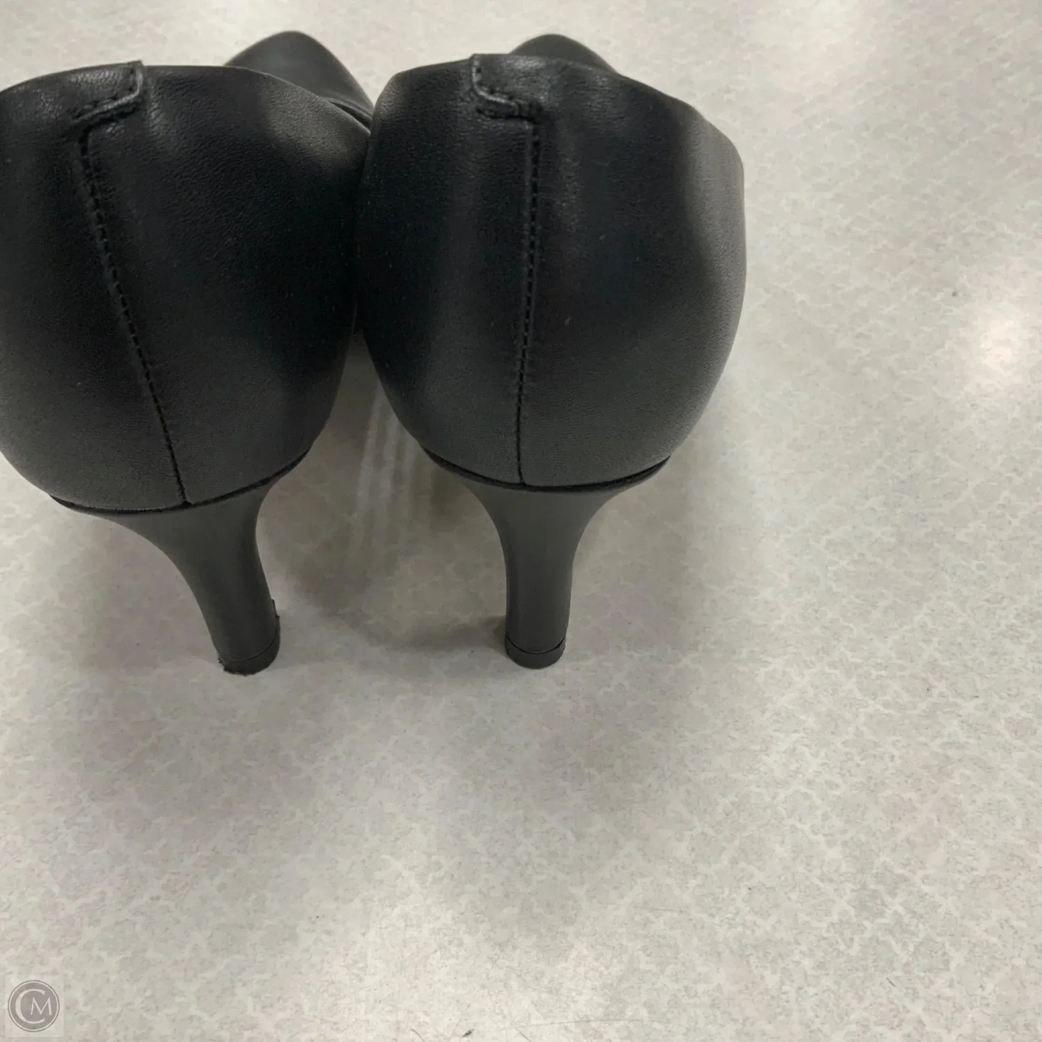 Shoes Heels Stiletto By Clarks In Black, Size: 7.5