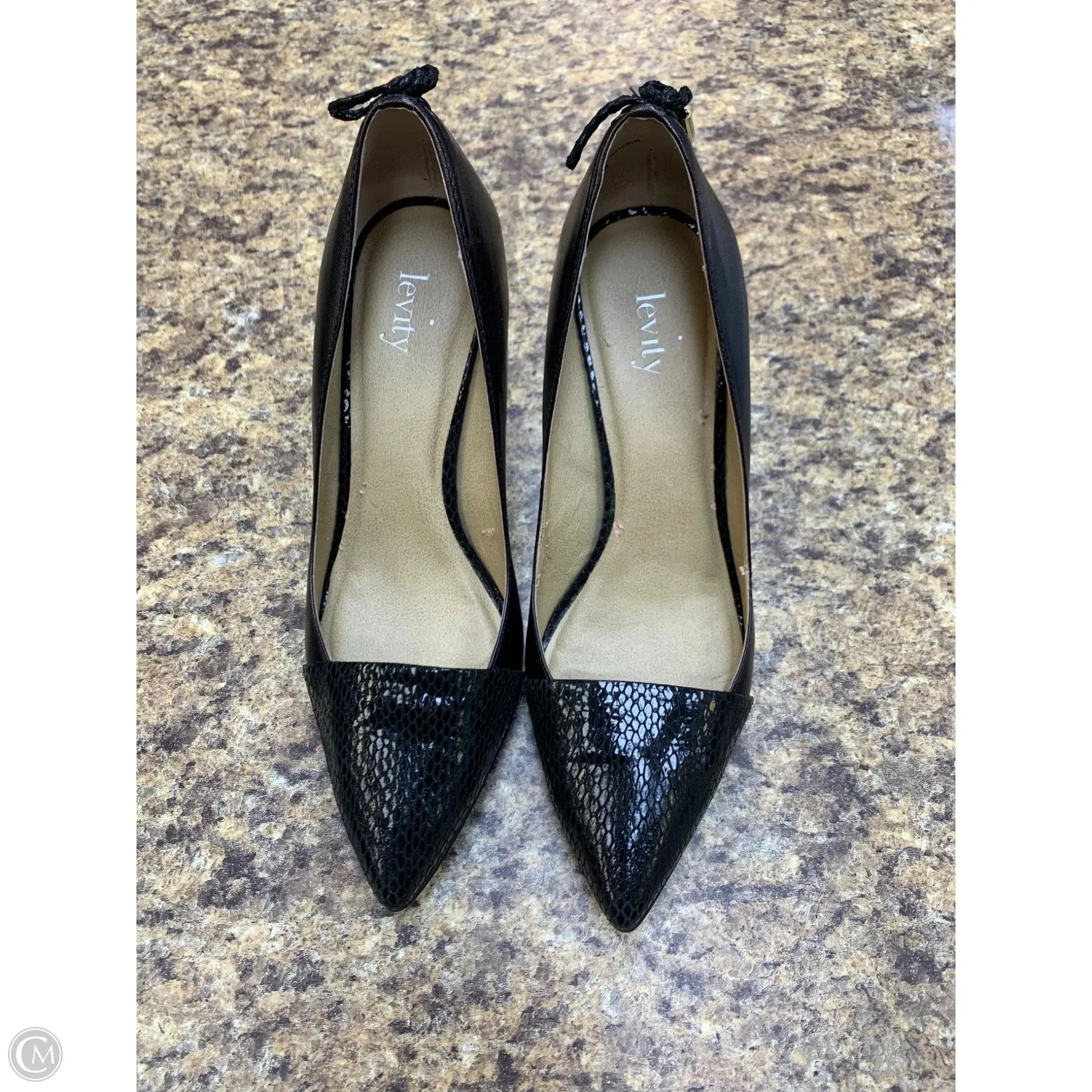 Shoes Heels Stiletto By Clothes Mentor In Black, Size: 7.5