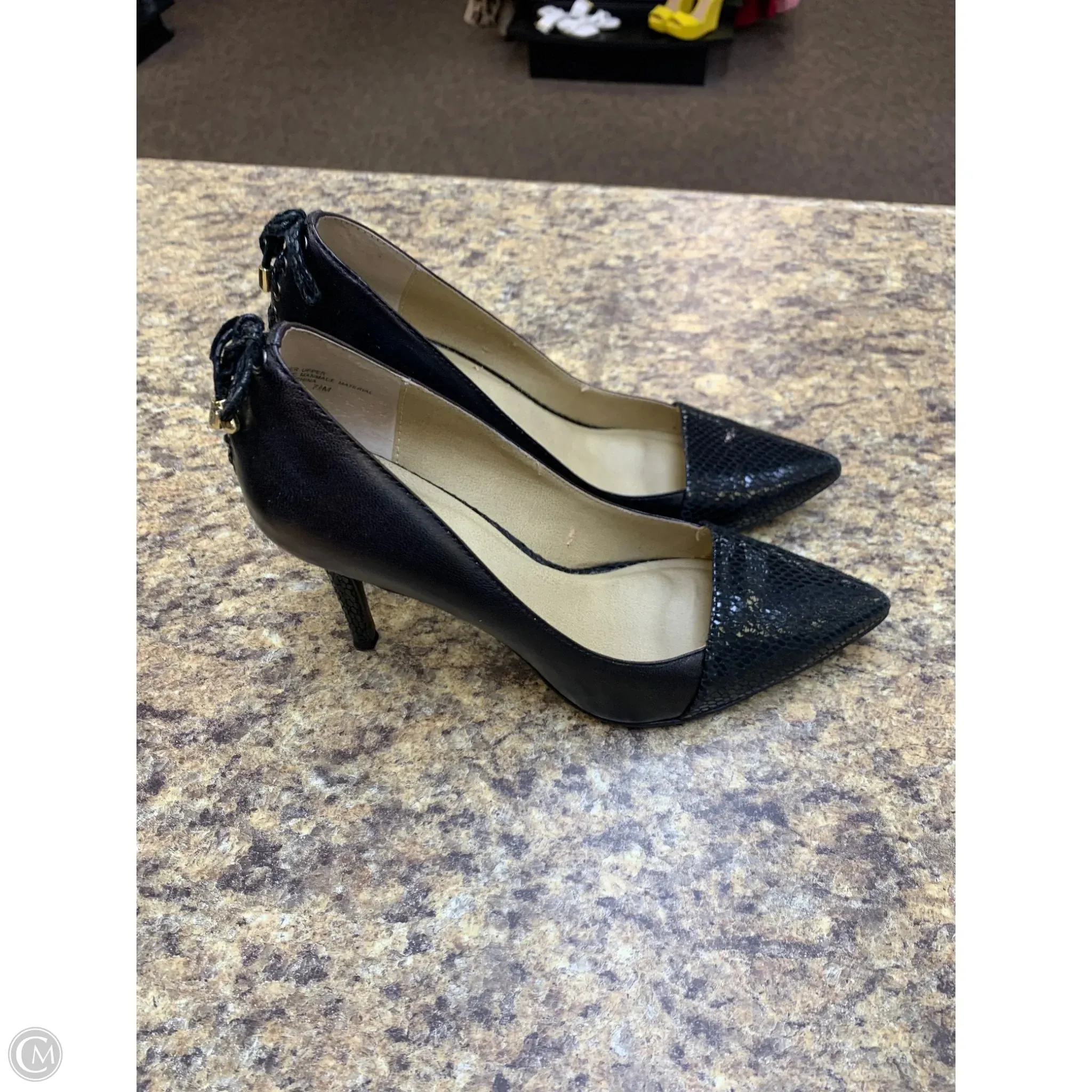 Shoes Heels Stiletto By Clothes Mentor In Black, Size: 7.5