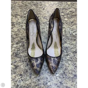 Shoes Heels Stiletto By Jessica Simpson In Animal Print, Size: 8