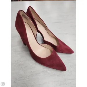 Shoes Heels Stiletto By Nine West In Red, Size: 6.5