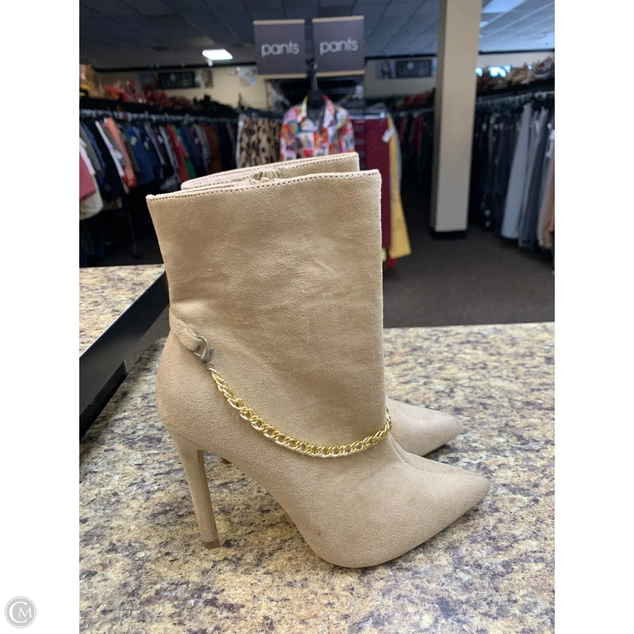 Shoes Heels Stiletto By Shein In Beige, Size: 6