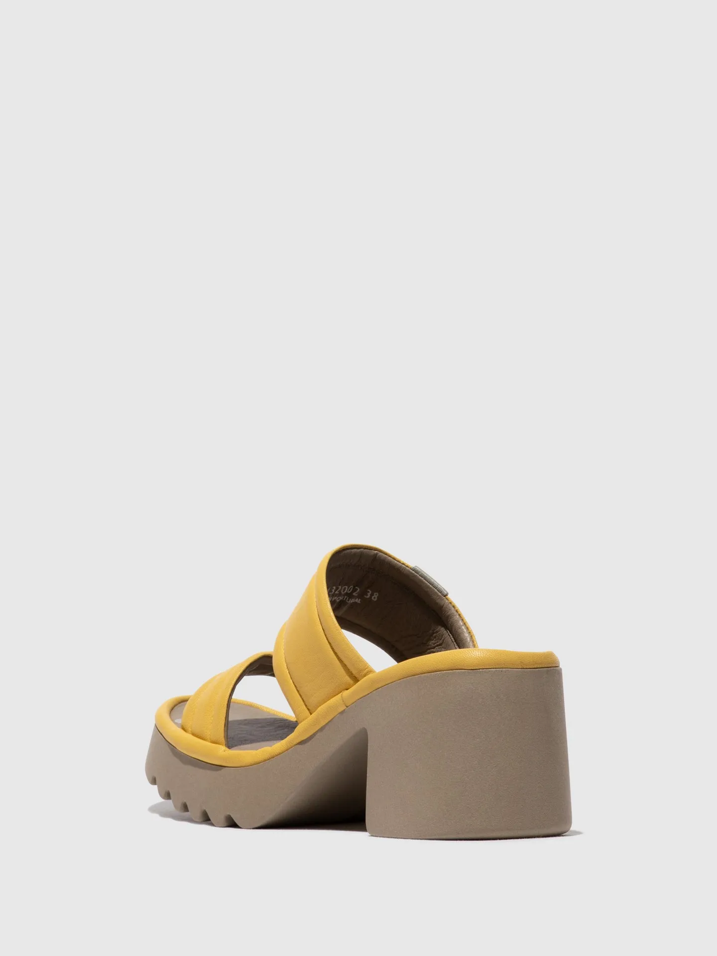 Slip-on Mules MAVA432FLY YELLOW