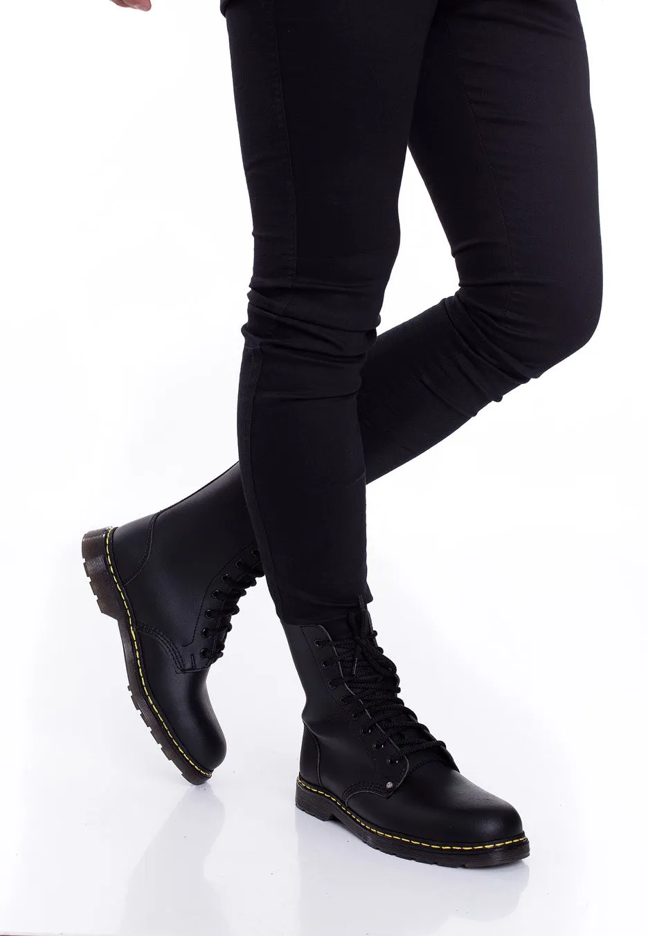 Steelground - 8 Eyes Dina Mod Vegan Black - Shoes